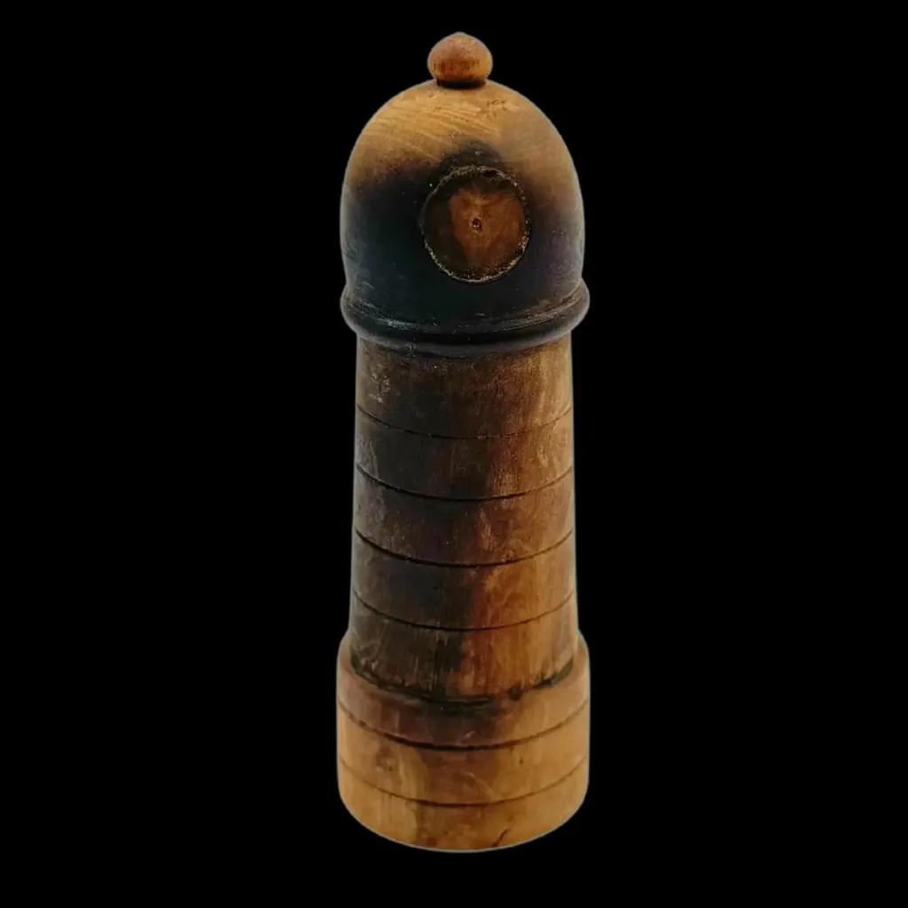 Wooden Perfume Case with Glass Flask and Fragrance Remnants – Rustic Treasure - preview photo 2123