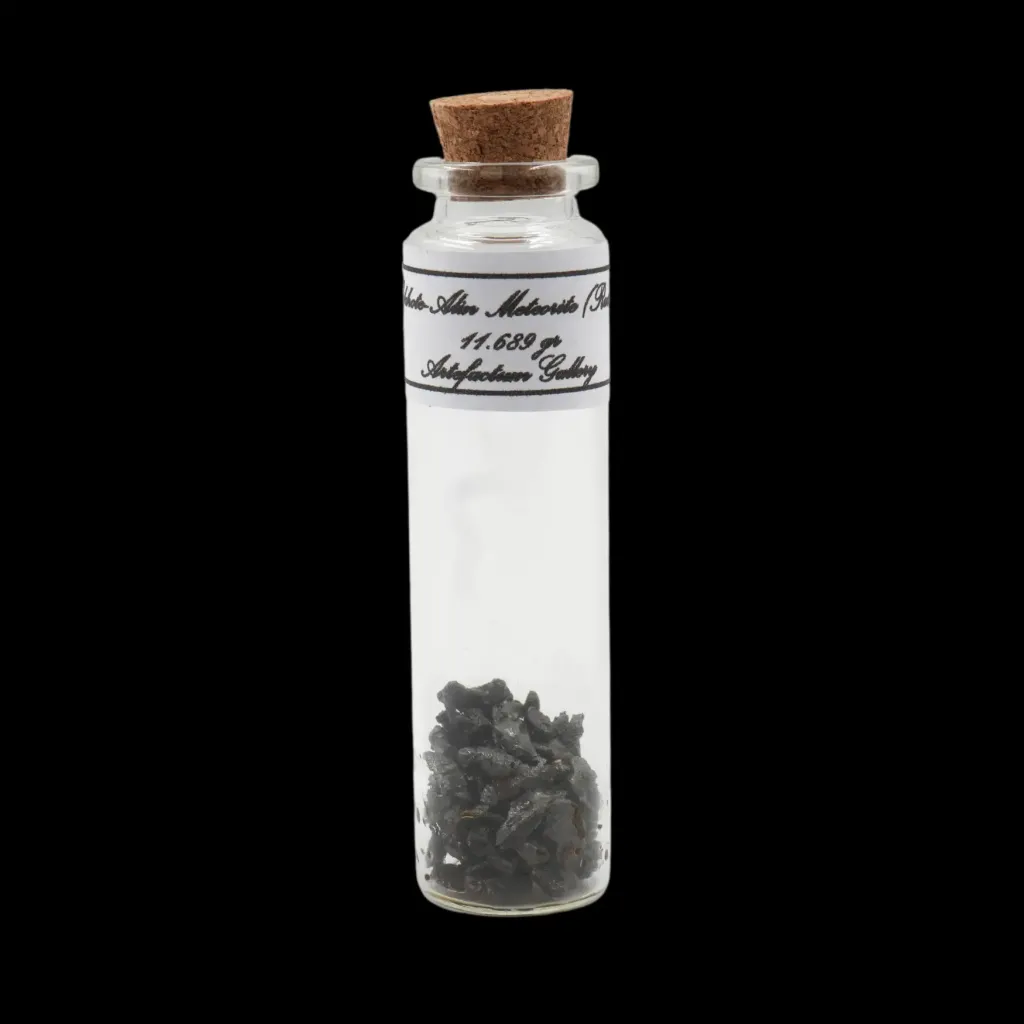 11.689 g Sikhote-Alin meteorite in sealed bottle