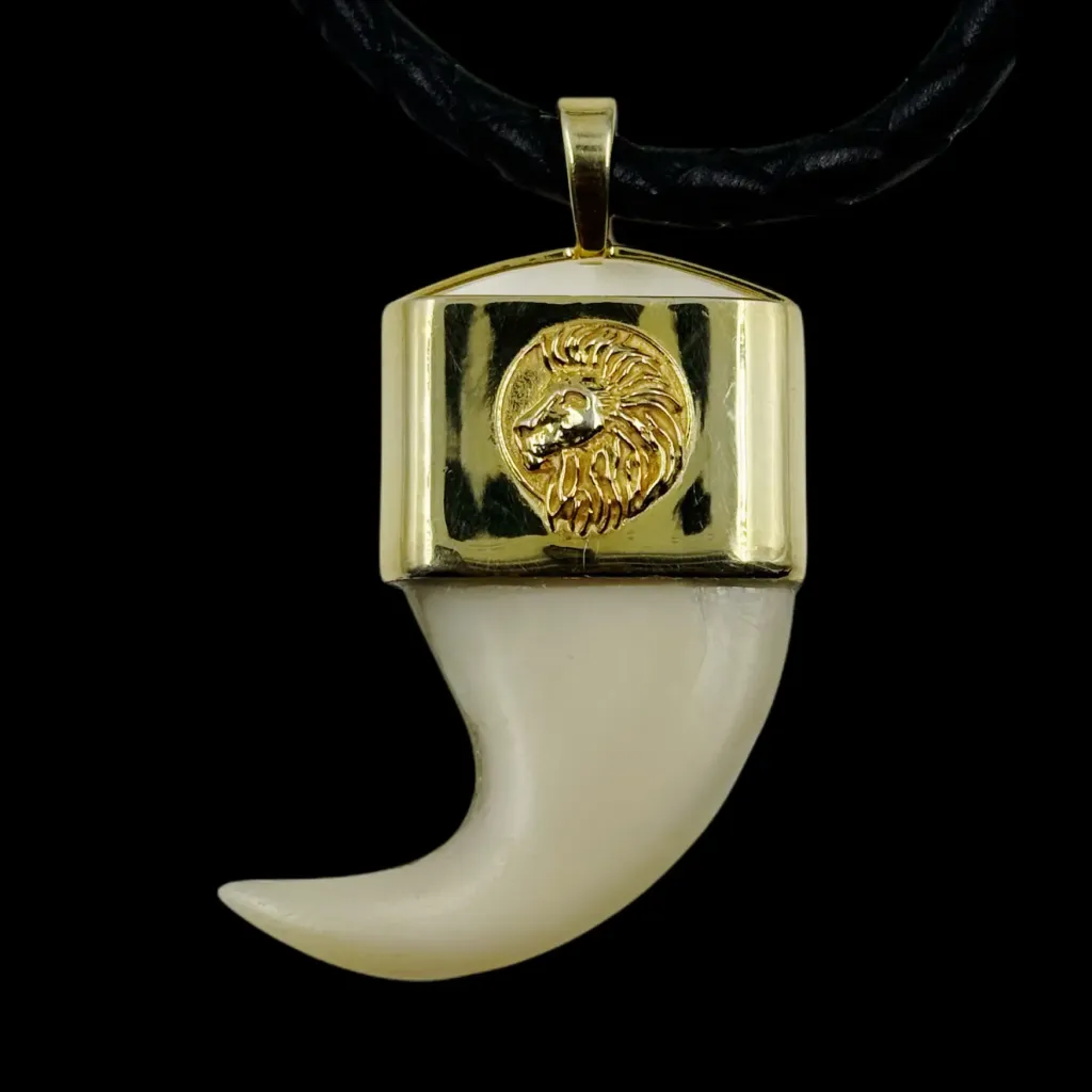 Majestic Lion Claw Pendant – Tribute to Strength and Sovereignty - preview photo 3123