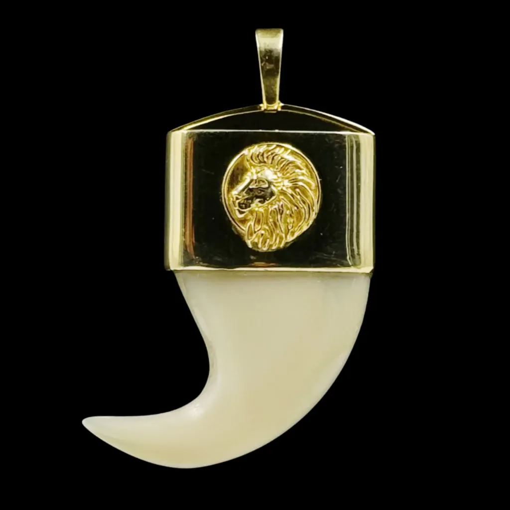 Majestic Lion Claw Pendant – Tribute to Strength and Sovereignty - preview photo 2123