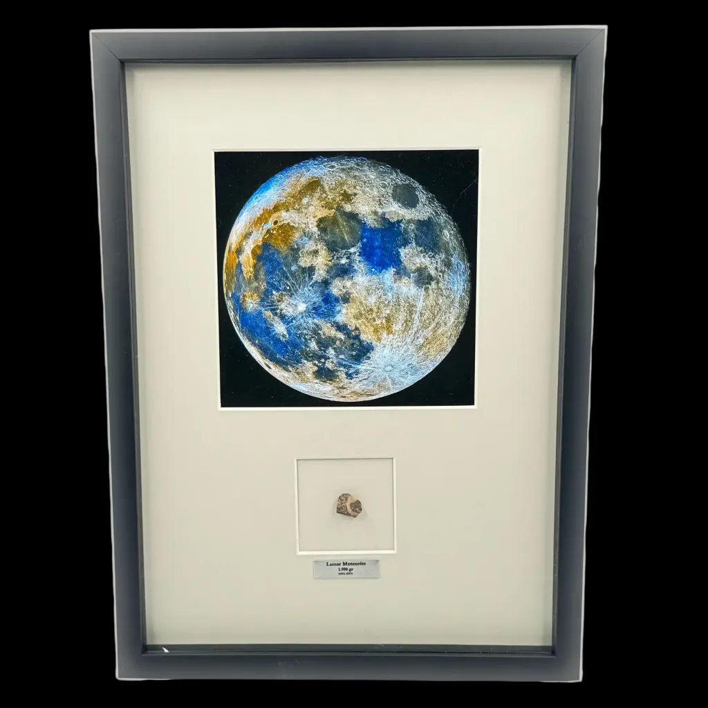 1.99 gr Lunar Meteorite “Bechar 003” – Fragment of the Moon’s Ancient History - preview photo 1123