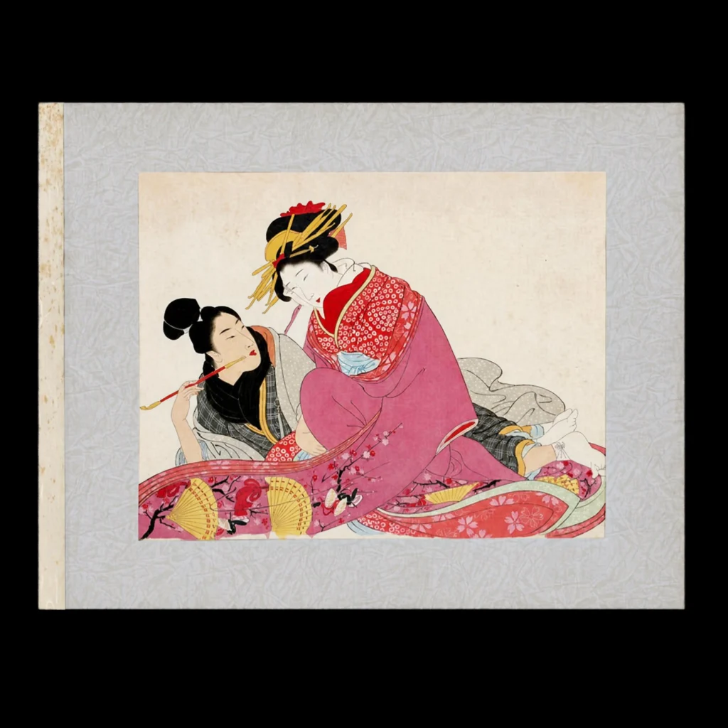Japanese Album of Ukiyo-e Paintings