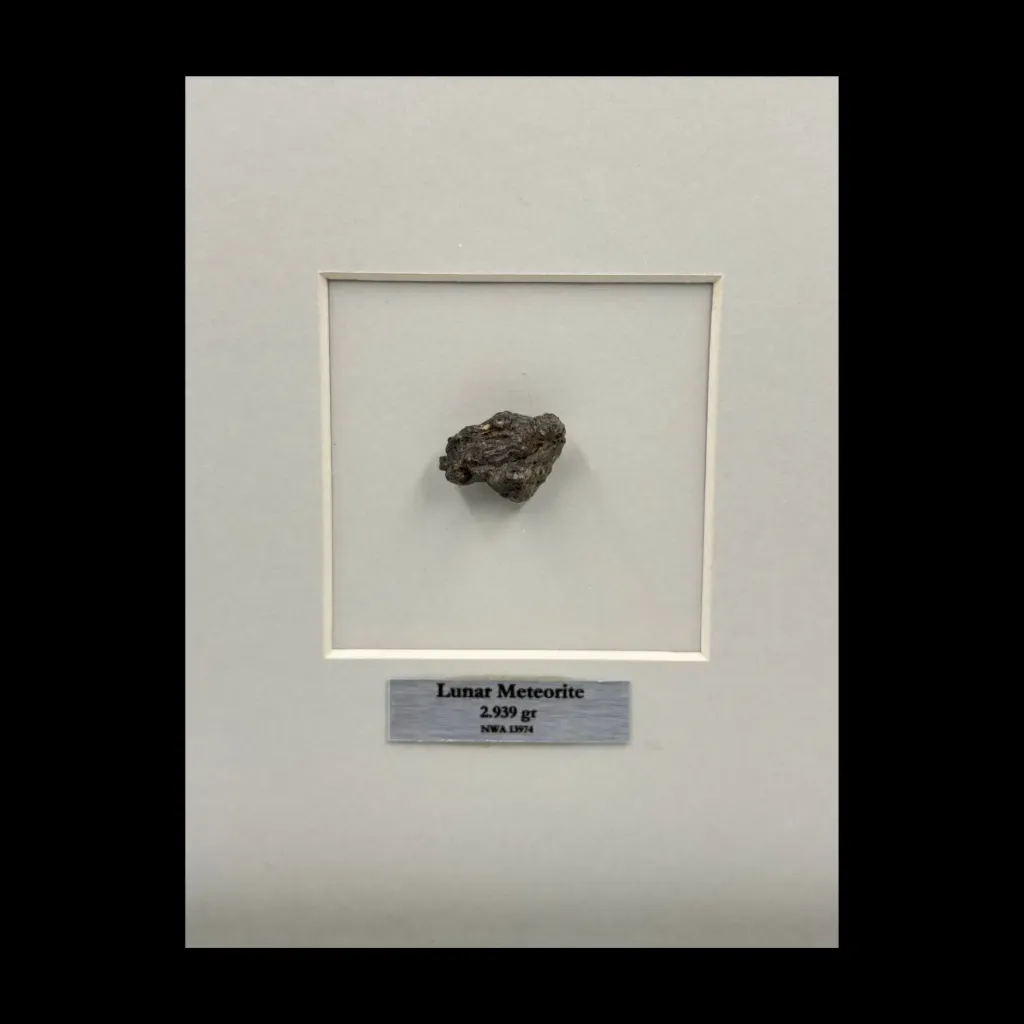 2.939 gr Lunar Meteorite “Bechar 003” – Larger Piece of the Moon - preview photo 2123