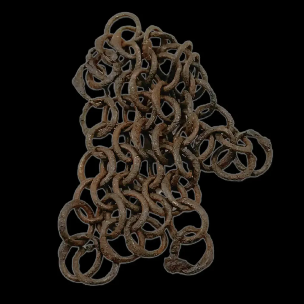 Fragment of 14th-Century Chainmail – A Shield of Iron and Time - preview photo 1123