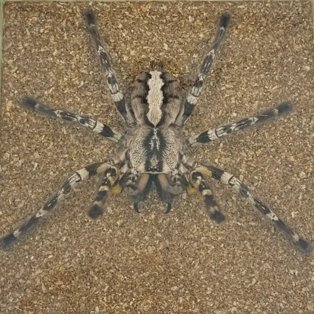 Rare Jumping Tarantula Poecilotheria regalis – A Deadly Beauty from India - preview photo 1123