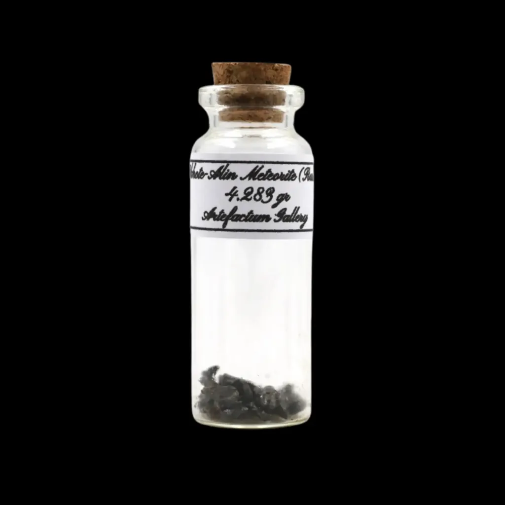 4.283 g Sikhote-Alin meteorite in sealed bottle
