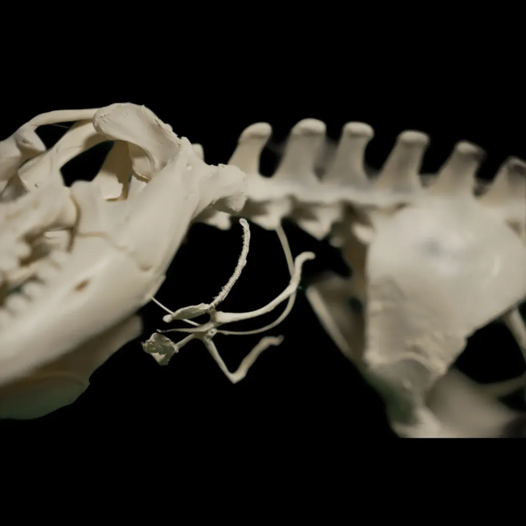 Complete Rock Monitor Skeleton - A Rare and Remarkable Specimen from Southern Africa - preview photo 4123