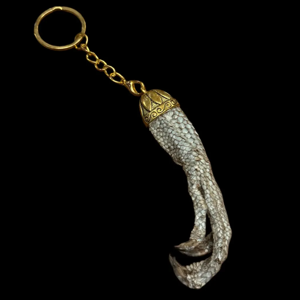 Varanus Paw Keychain: A Symbol of Ancient Reptilian Majesty - preview photo 2123