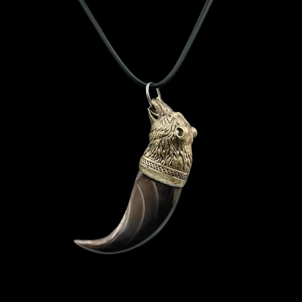 Grizzly Bear Claw Pendant – Symbol of Strength and Wilderness - preview photo 1123