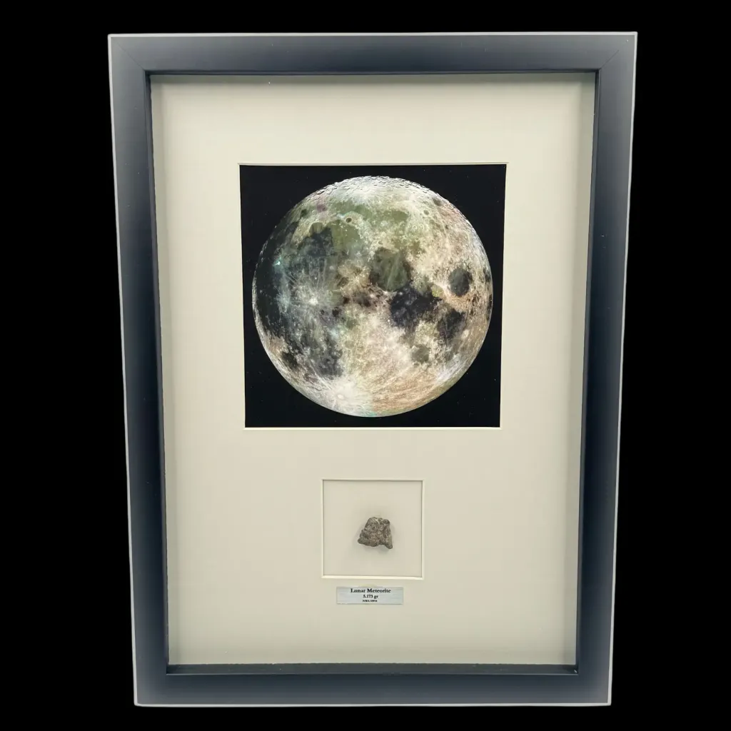 5.173 gr Lunar Meteorite “Bechar 003” – Substantial Lunar Fragment - preview photo 1123