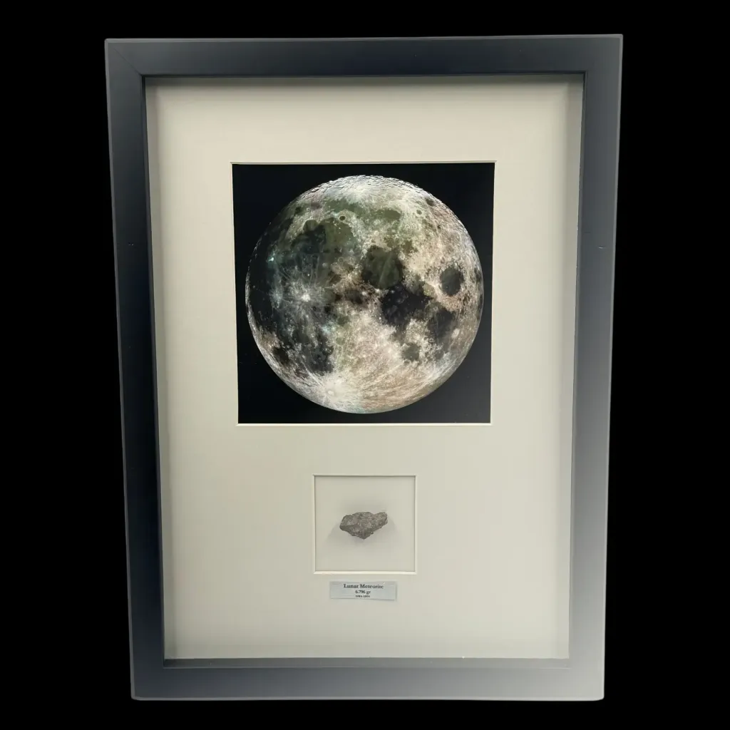 6.796 gr Lunar Meteorite “Bechar 003” – Rare Piece of Lunar History - preview photo 1123