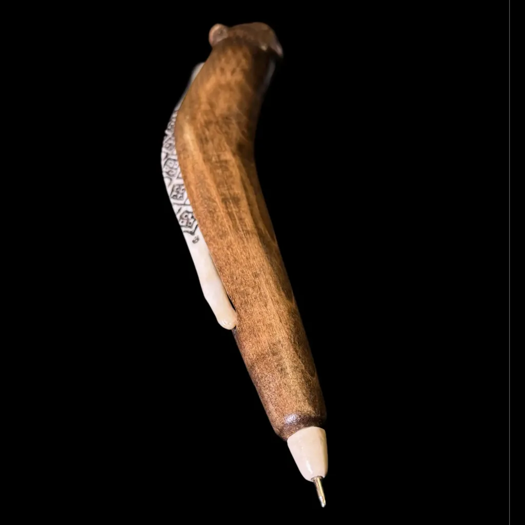 熊陰莖骨戰利品筆：力量與傳統的象徵 - 預覽圖片 2123