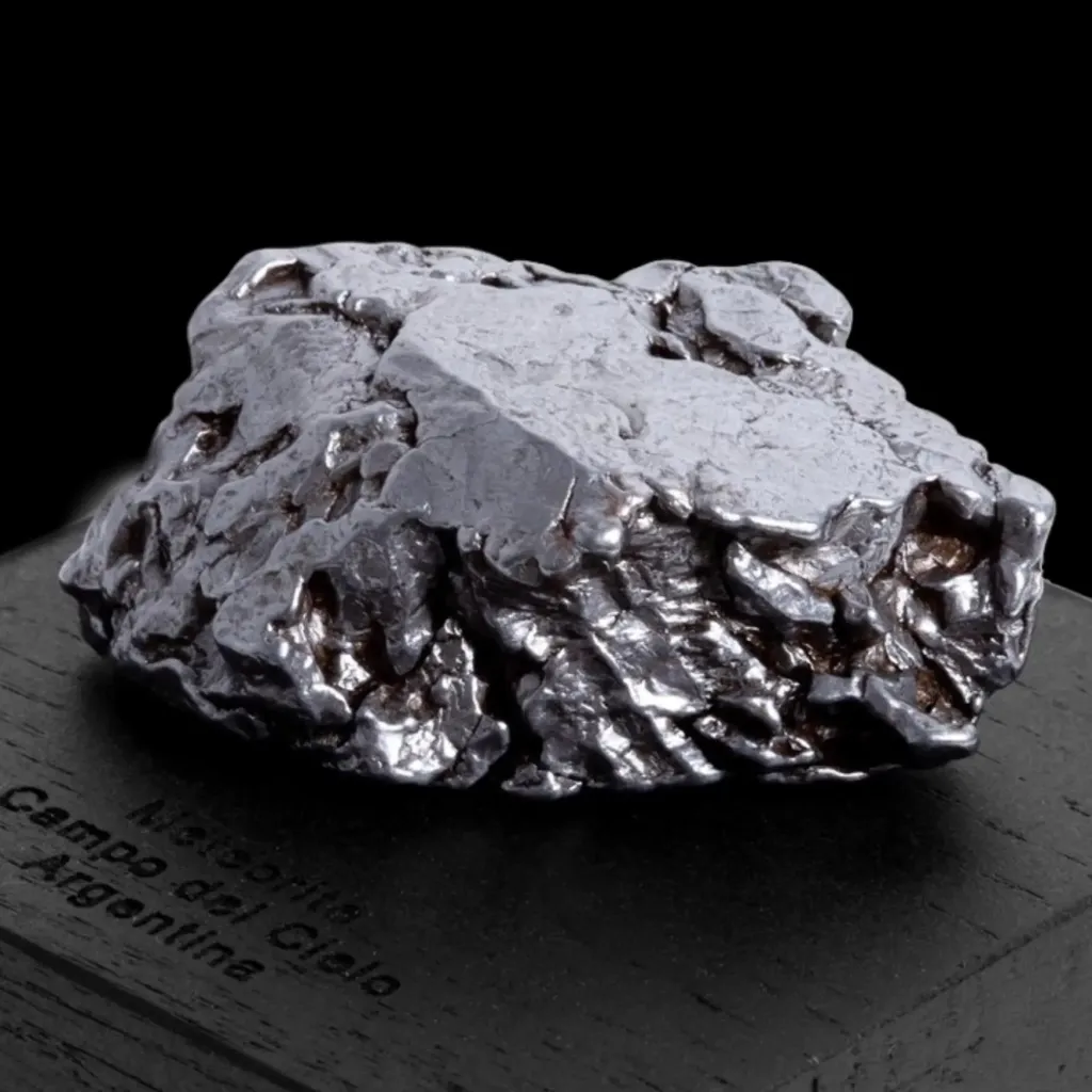 Campo del Cielo Meteorite – aprx. 130 g Iron Fragment, Discovered in Argentina - preview photo 3123