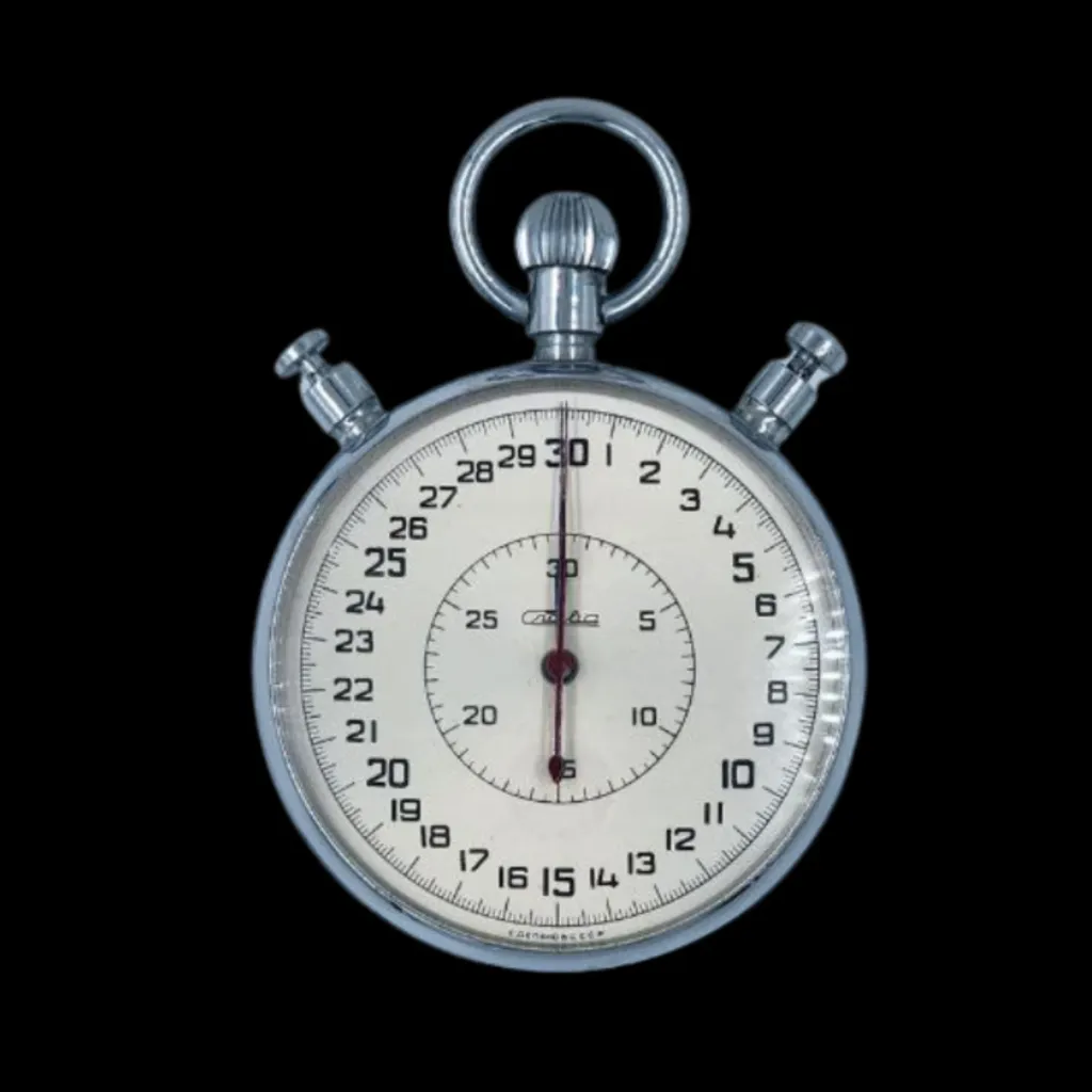 Mechanical Stopwatch – Precision Instrument of the Mid-20th Century - preview photo 1123