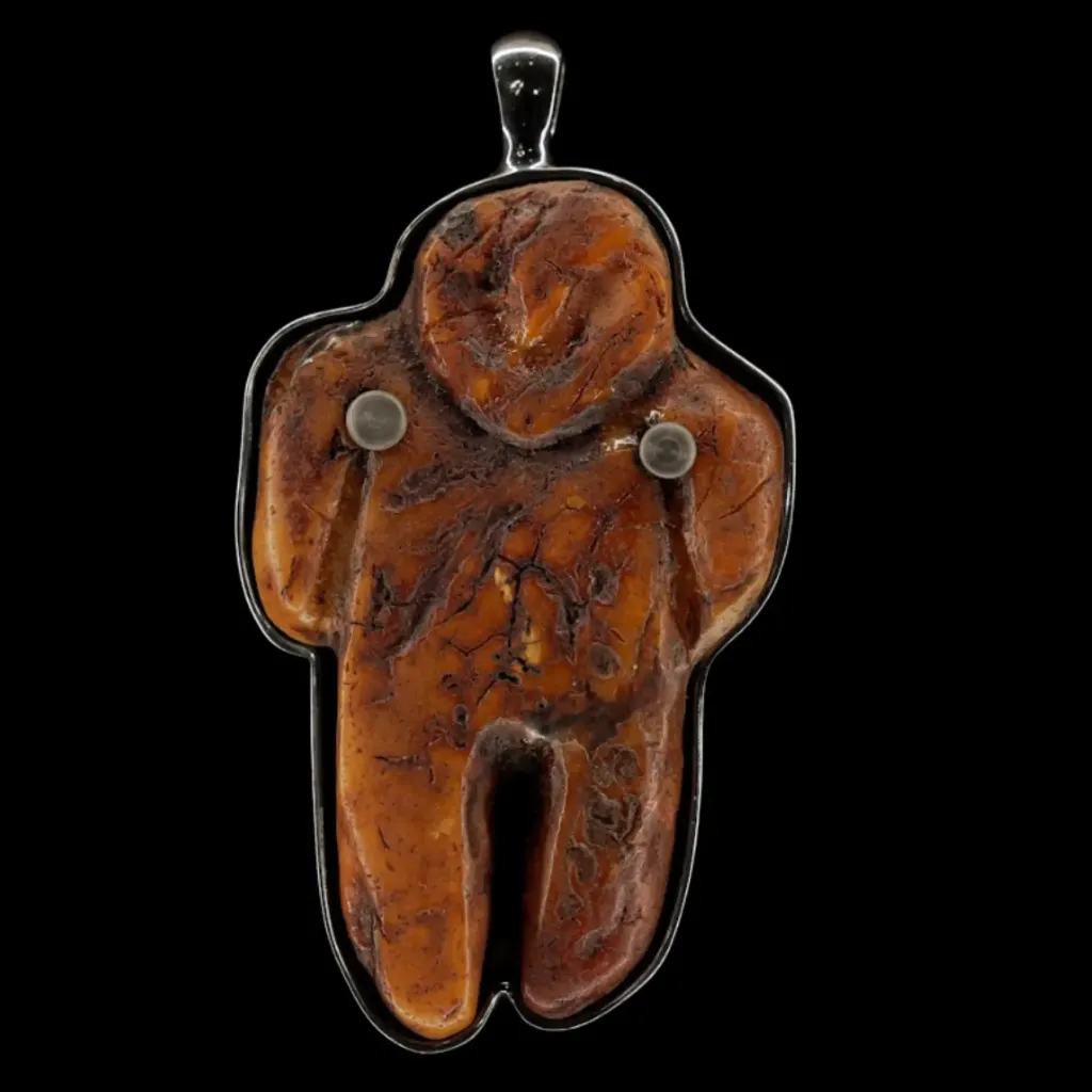 Pendant The Amber Man of the Schwarzort Treasure - preview photo 1123