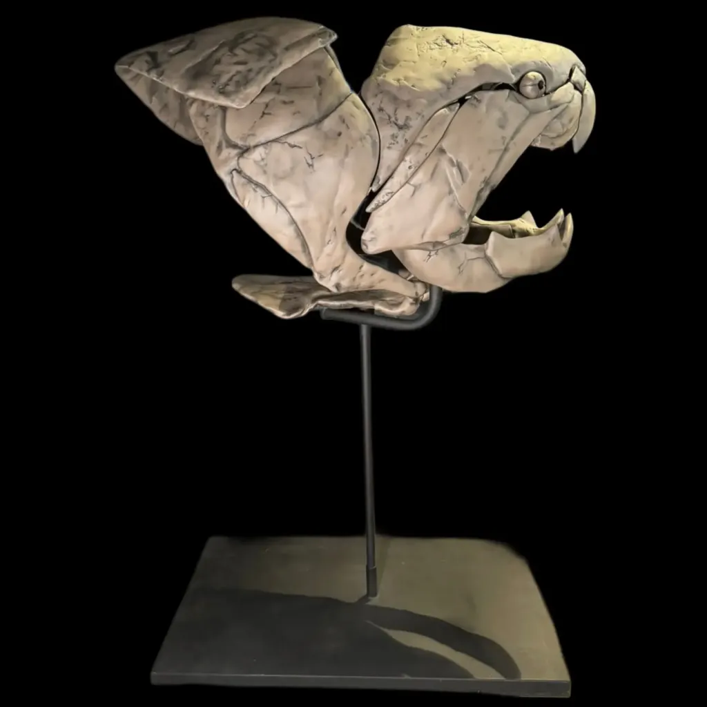 Prehistoric Titan: Rare Dunkleosteus Fossil Replica from the Devonian Seas - preview photo 4123