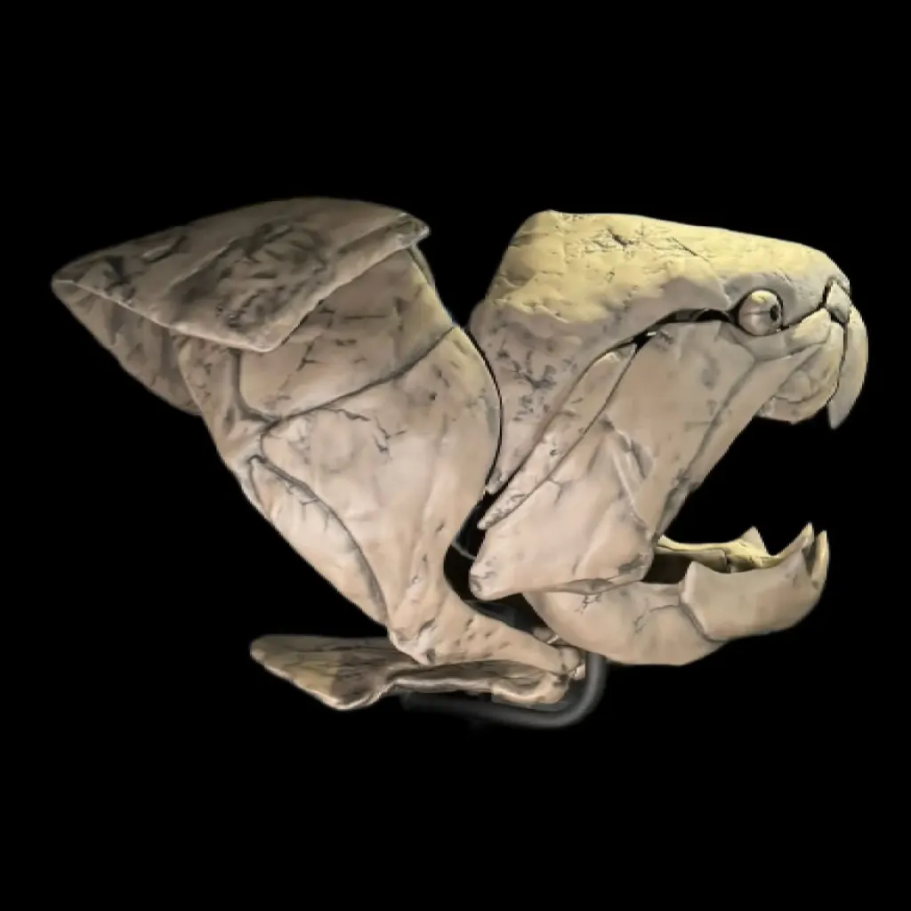 Prehistoric Titan: Rare Dunkleosteus Fossil Replica from the Devonian Seas - preview photo 3123