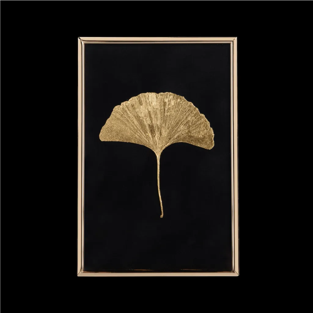 Ginkgo Biloba Leaf in 18K Gold - preview photo 2123