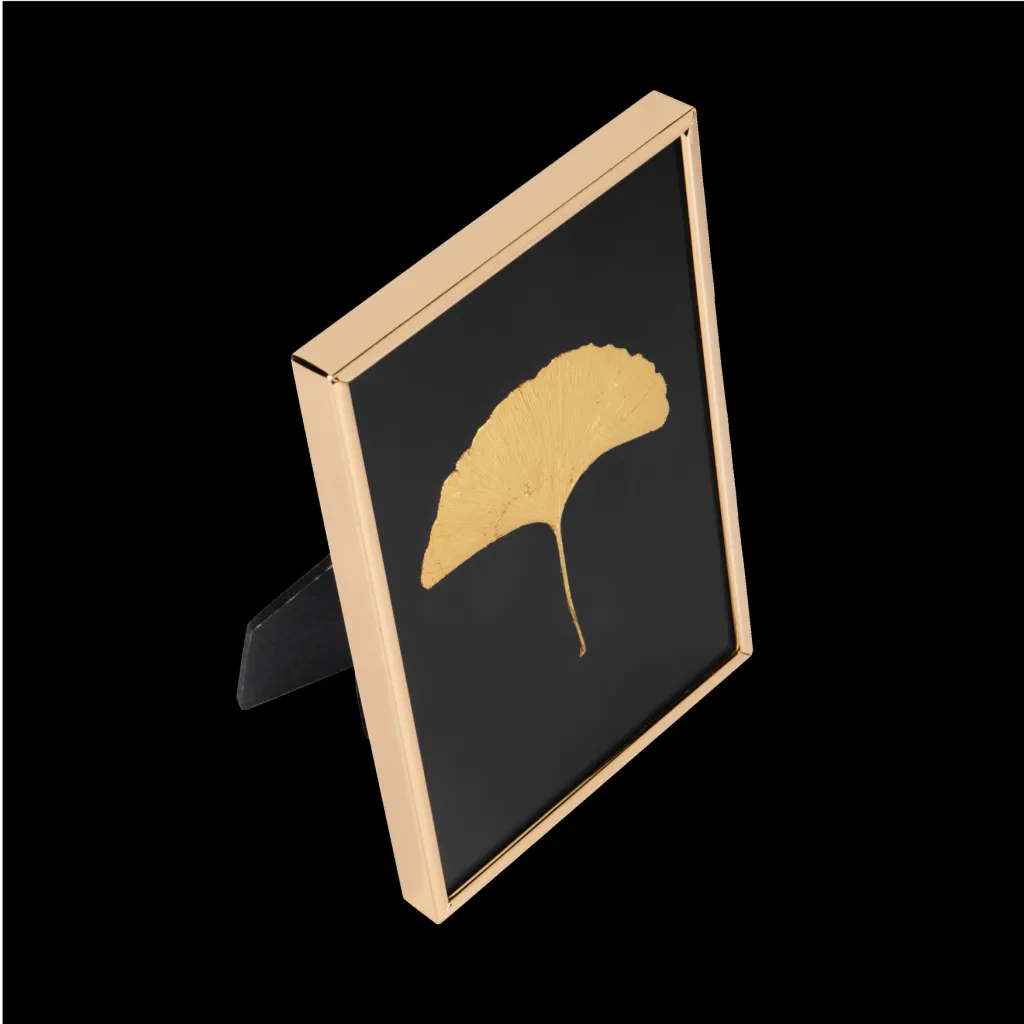 Ginkgo Biloba Leaf in 18K Gold - preview photo 1123