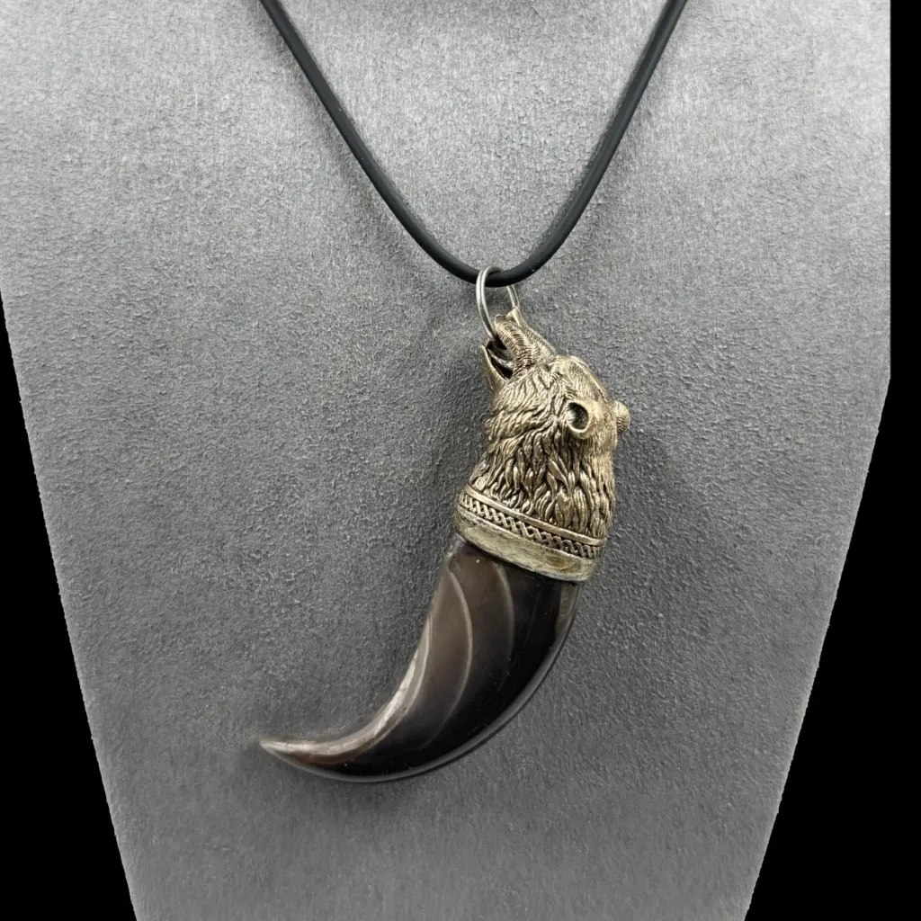 Grizzly Bear Claw Pendant – Symbol of Strength and Wilderness - preview photo 2123