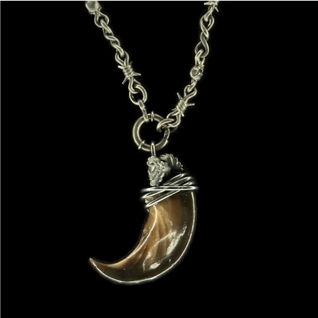Necklace Brown Bear Claw - preview photo 2123