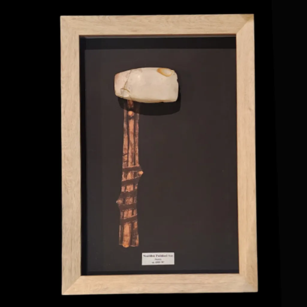 Neolithic polished axes 8x4 cm - preview photo 1123