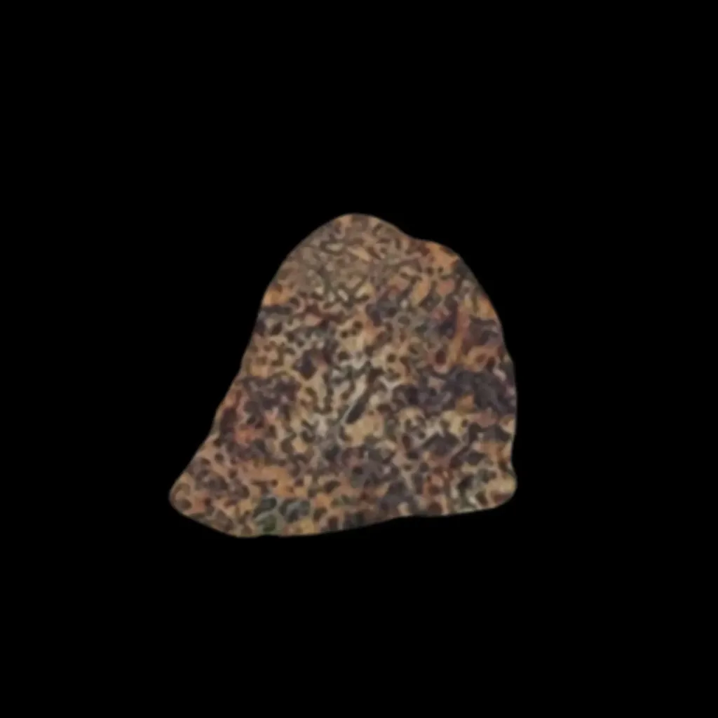 1.24 gr Erg Chech 002 Achondrite Meteorite - Protoplanetary Igneous Rock, 4.565 Billion Years - preview photo 3123