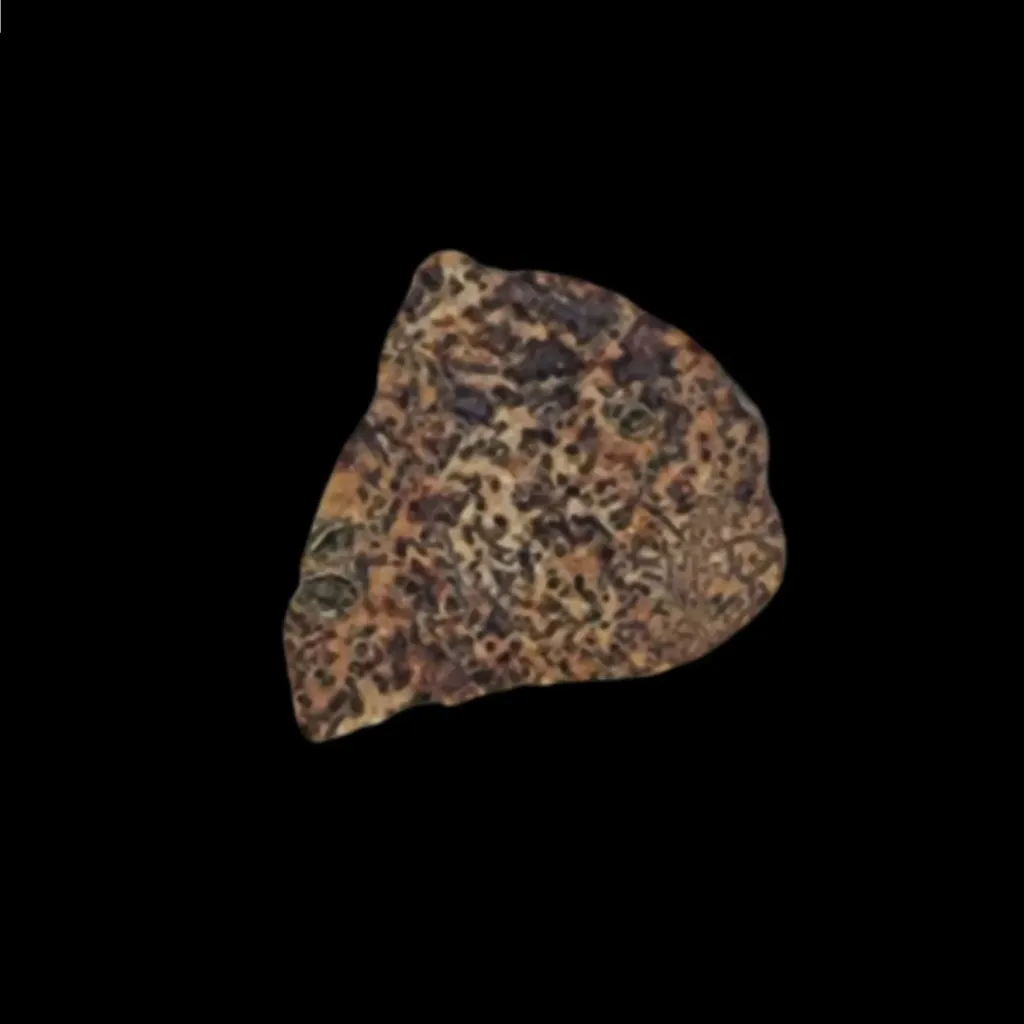 1.24 gr Erg Chech 002 Achondrite Meteorite - Protoplanetary Igneous Rock, 4.565 Billion Years - preview photo 2123