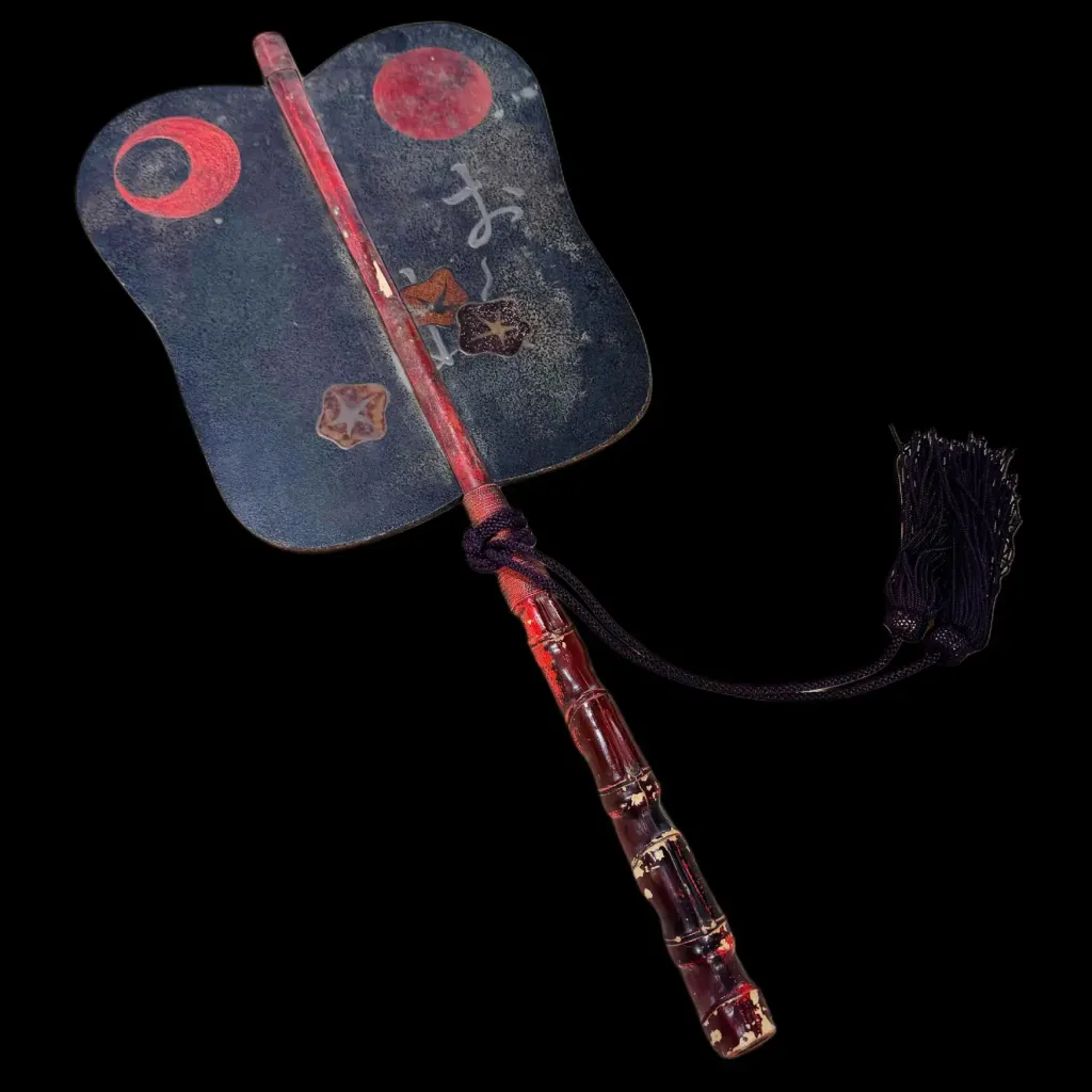 Antique Japanese Officer's Fan (Gunbai Uchiwa) – Shōwa Era - preview photo 2123