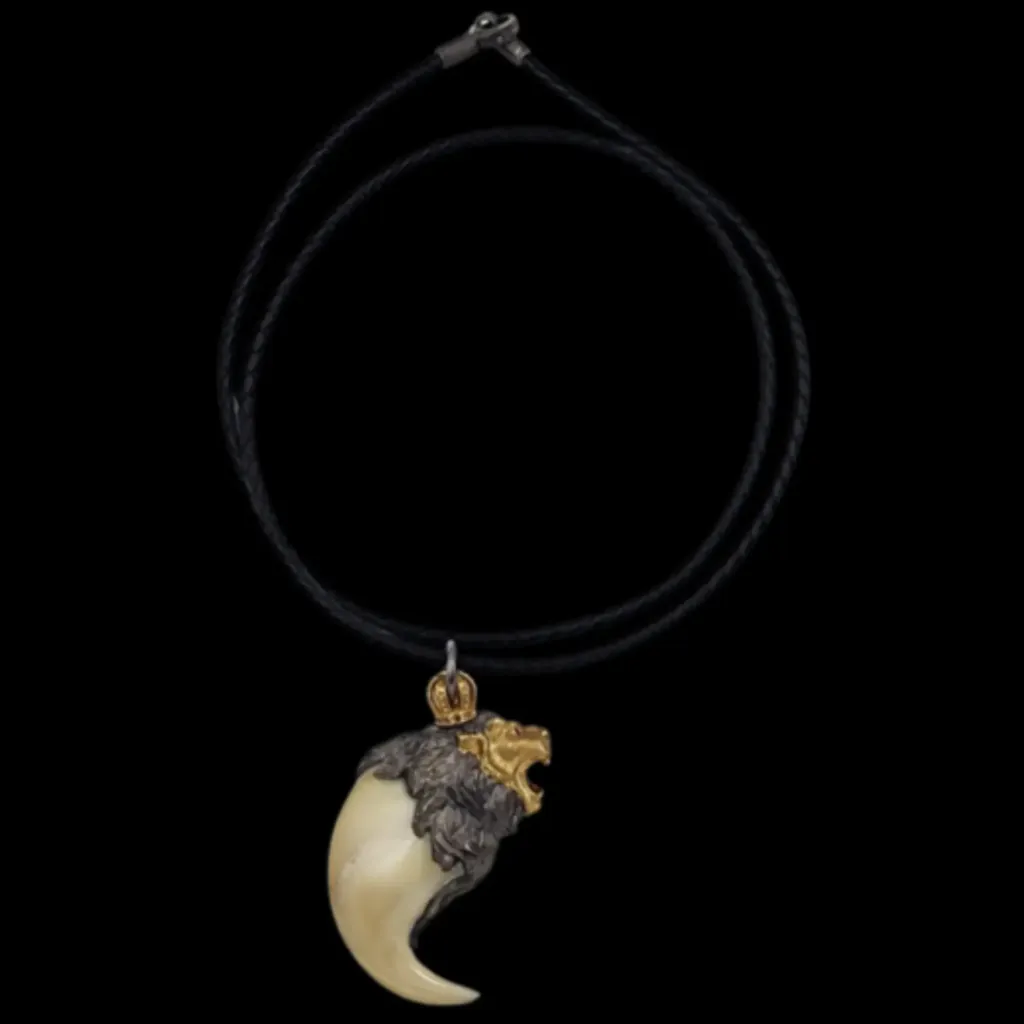 Regal Lion Claw Pendant, 5 cm - preview photo 2123