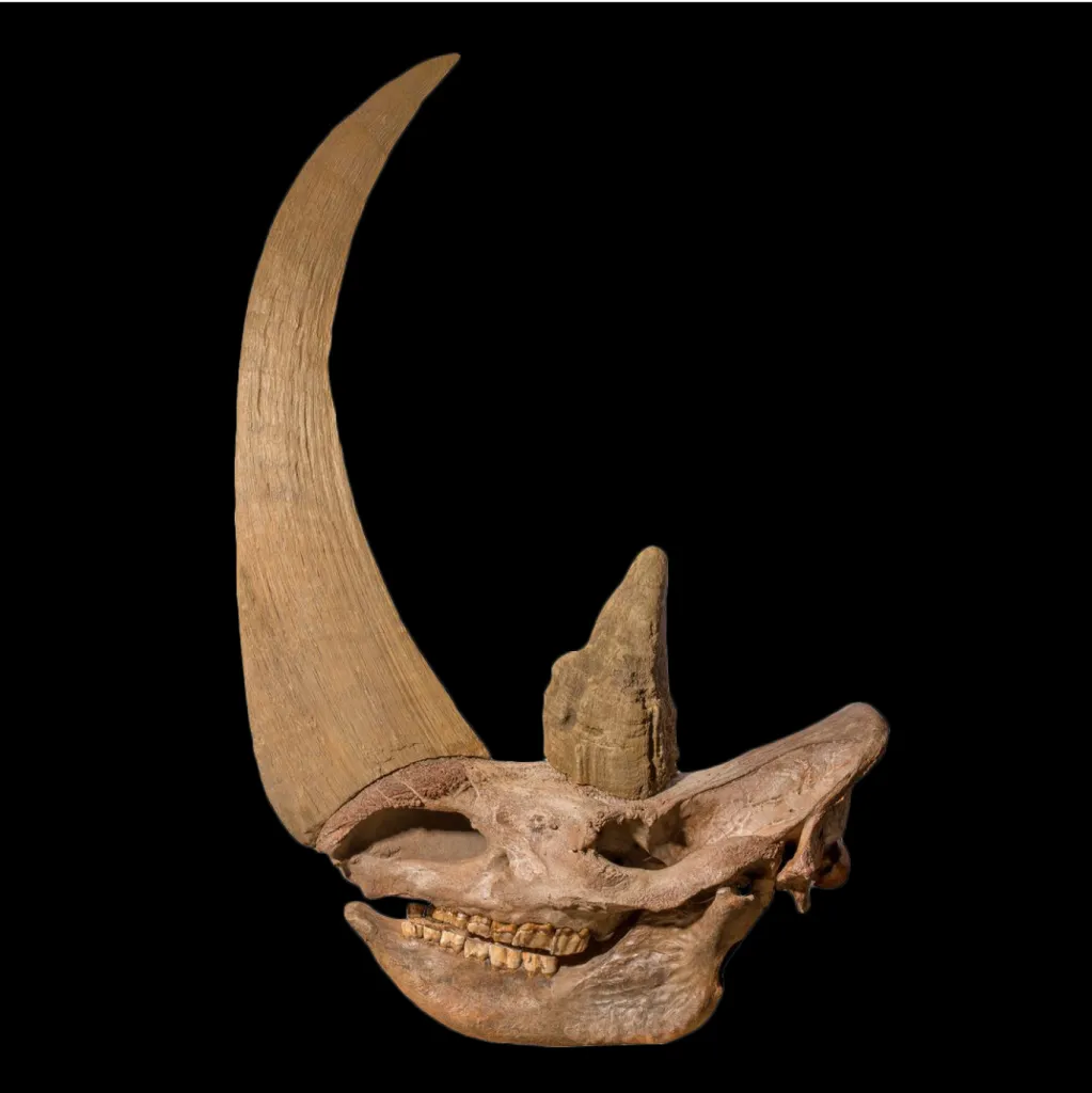 Skull of Woolly rhinoceros - preview photo 1123