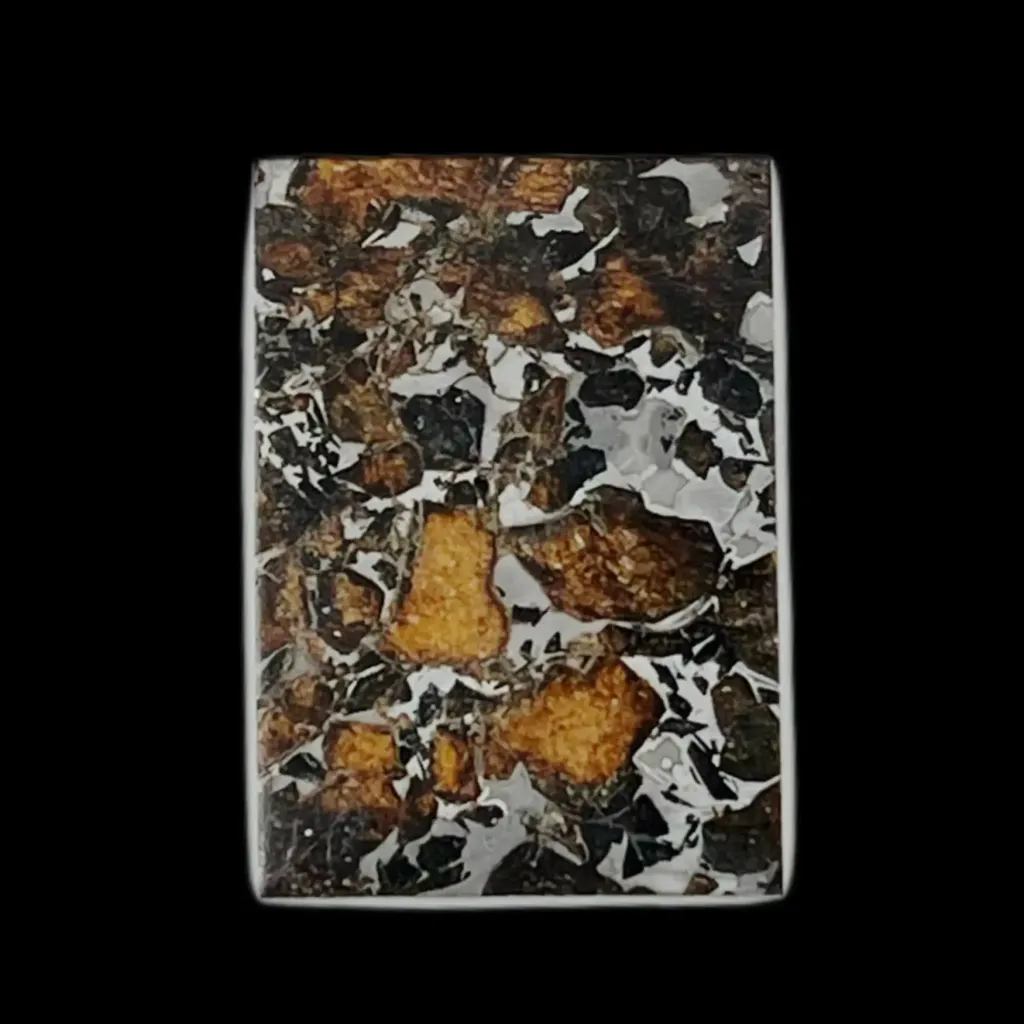 14 g Pallasite Meteorite iron meteorite fragment with natural edge, compact and rich in history - preview photo 1123
