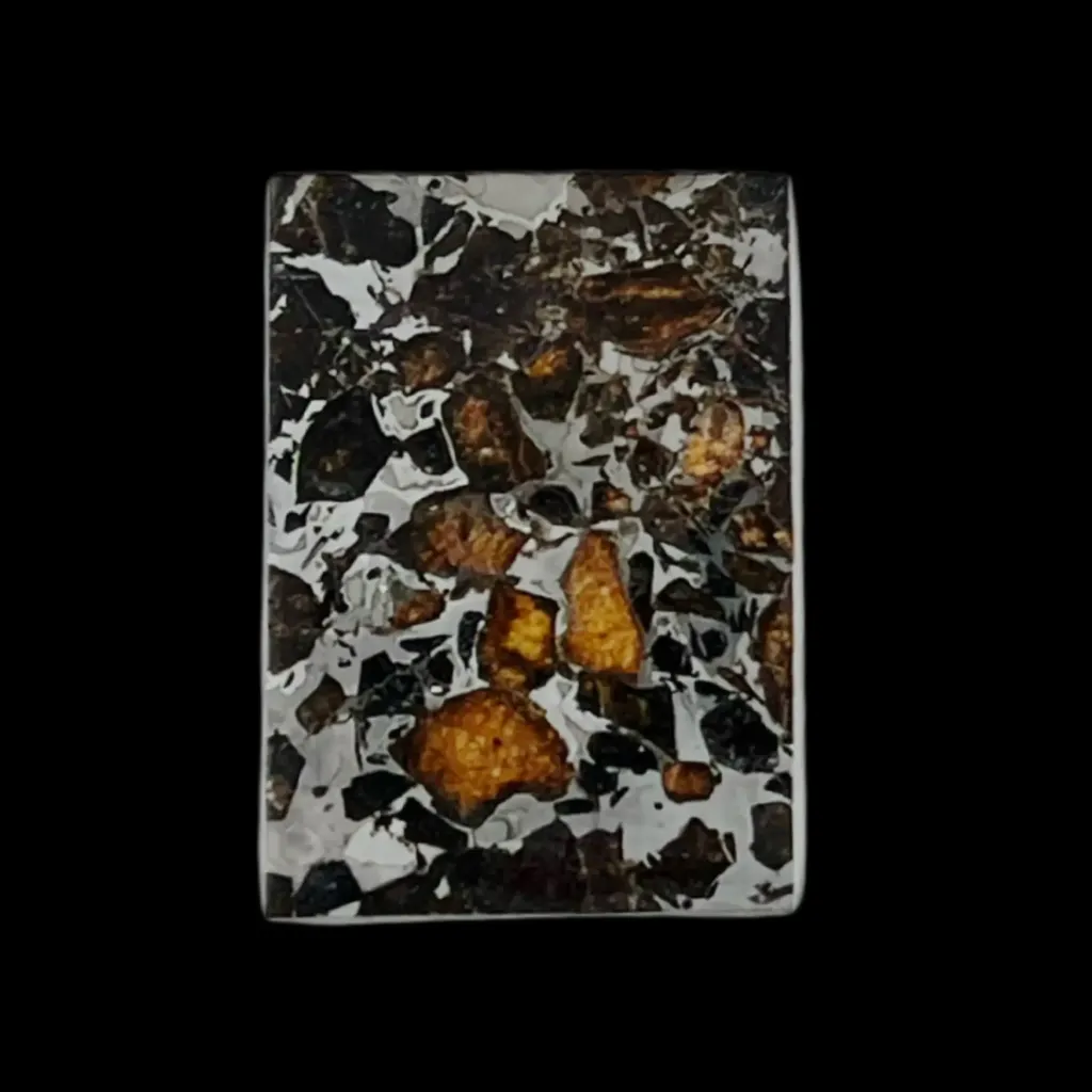 14 g Pallasite Meteorite iron meteorite fragment with natural edge, compact and rich in history - preview photo 2123