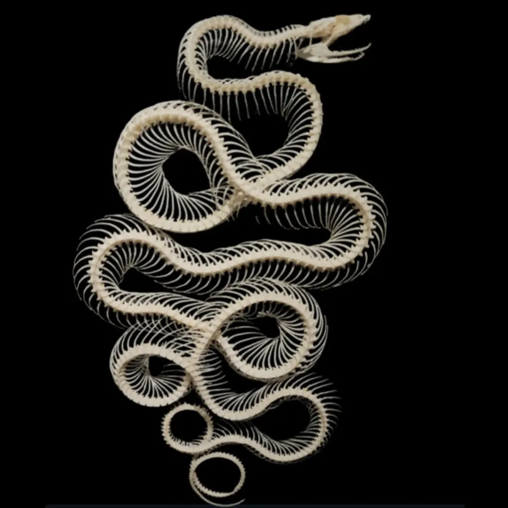 هيكل عظمي لأفعى ناعمة (Coronella austriaca) - صورة معاينة 2123