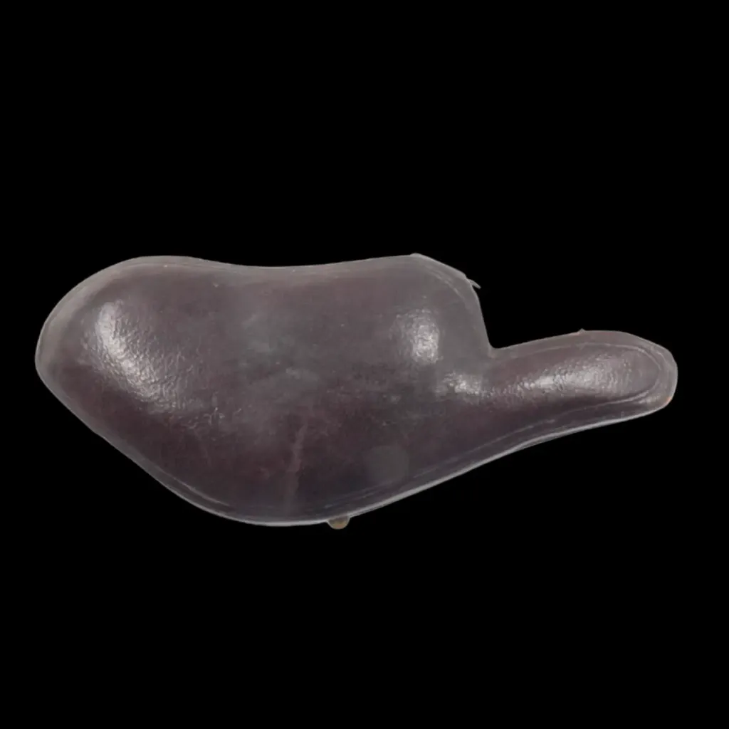 Carved White Stone and Amber Smoking Pipe with Dog Figure in Original Case – 19th Century European Craftsmanship - preview photo 4123