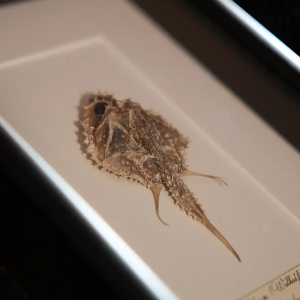 Triclidac sp.「行走魚」——狀態完美的迷人標本 - 預覽圖片 4123