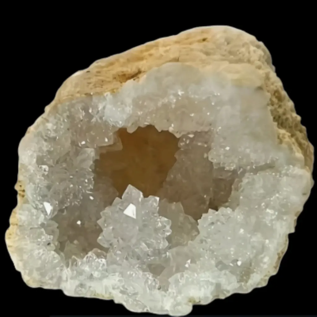 白石英晶洞