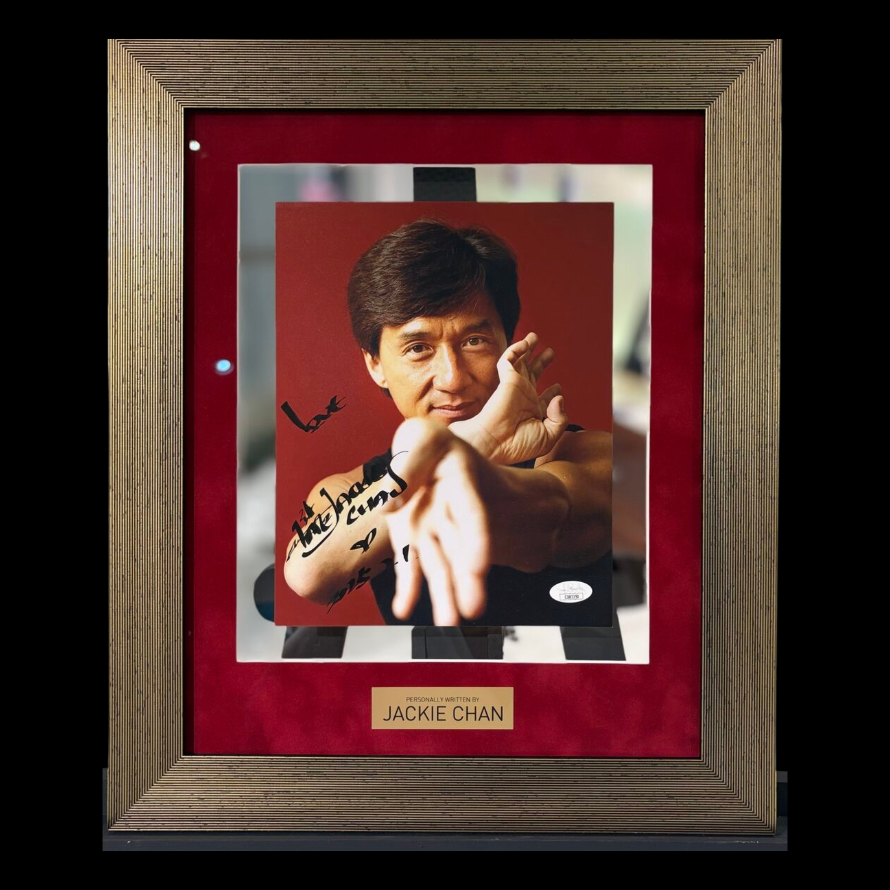 Jackie Chan（成龍）親筆簽名相片 - 預覽圖片 1123