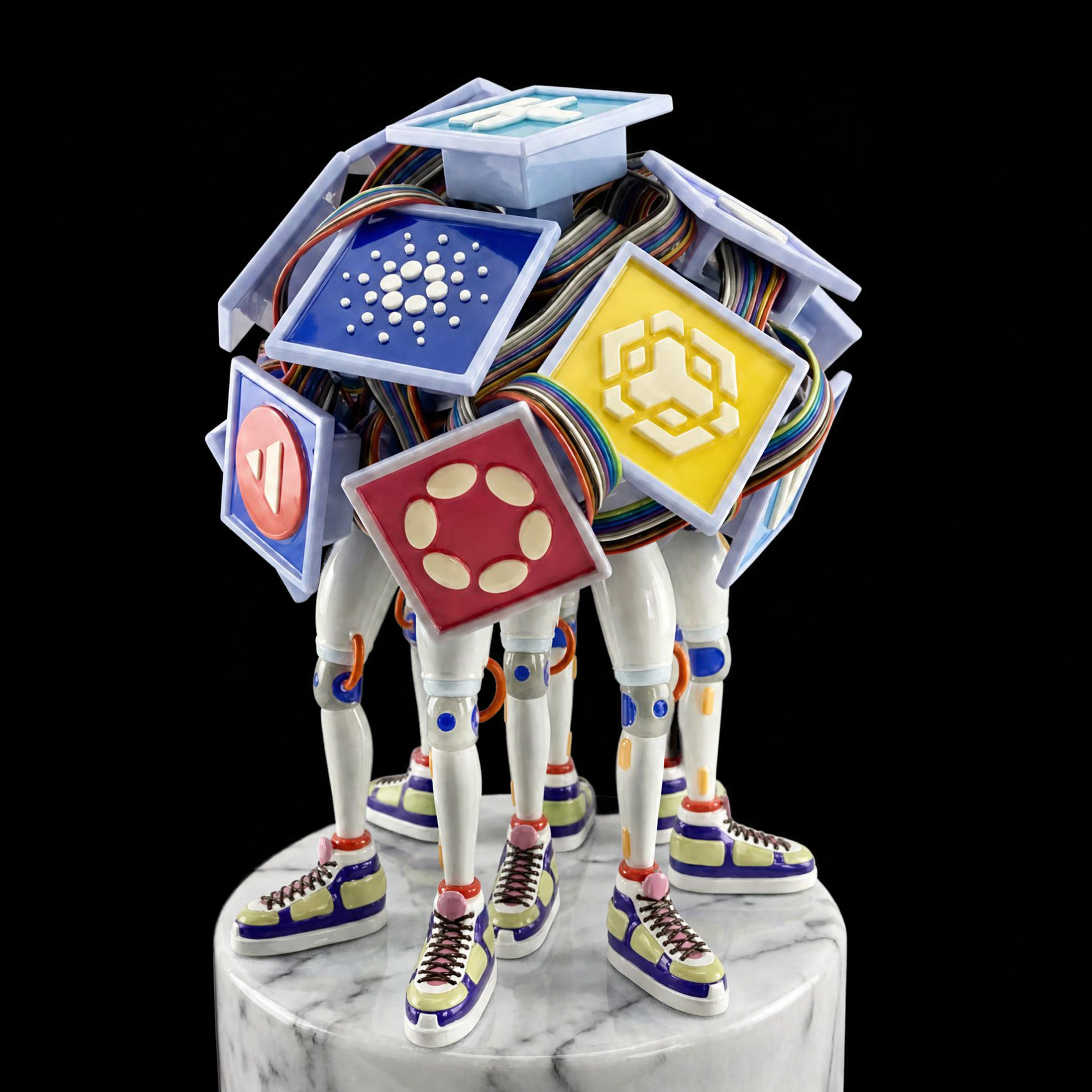 Crypto Money - Sculpture by Taras Yoom, Yoomoota Art Universe - preview photo 2123