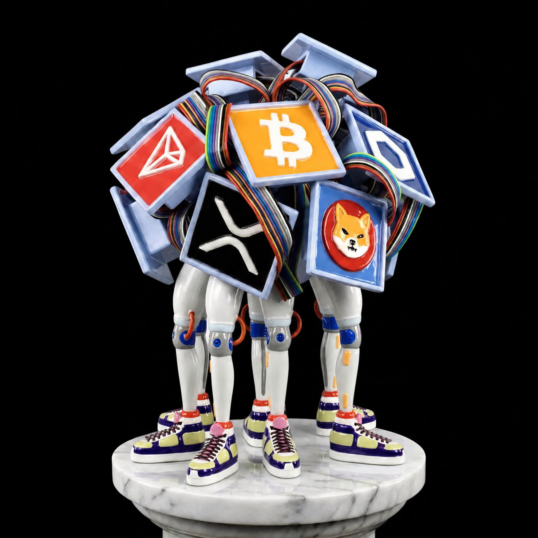 Crypto Money - Sculpture by Taras Yoom, Yoomoota Art Universe - preview photo 1123
