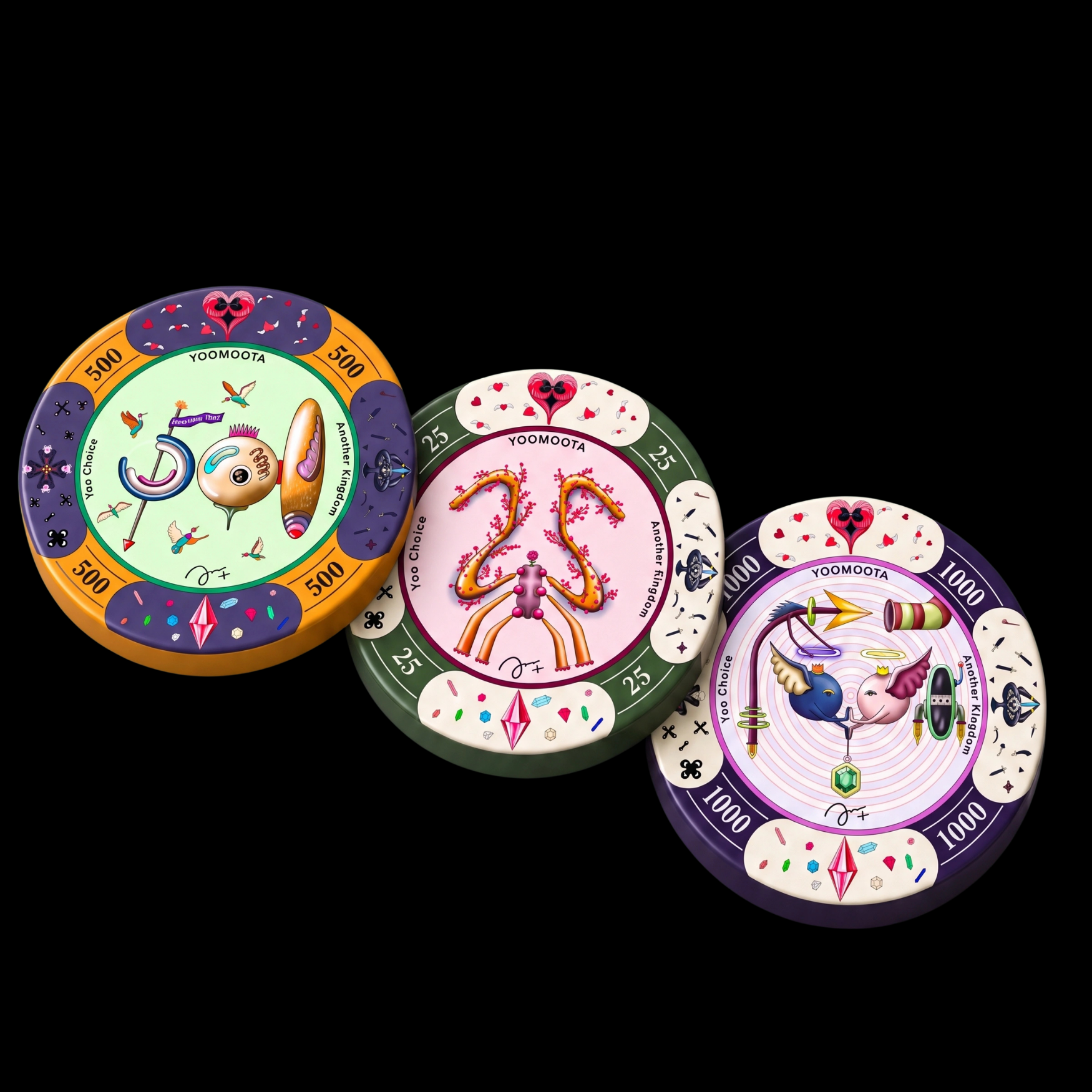 Another Kingdom: Destiny - Poker Set, Taras Zheltishev, Yoomoota Art Universe - preview photo 2123