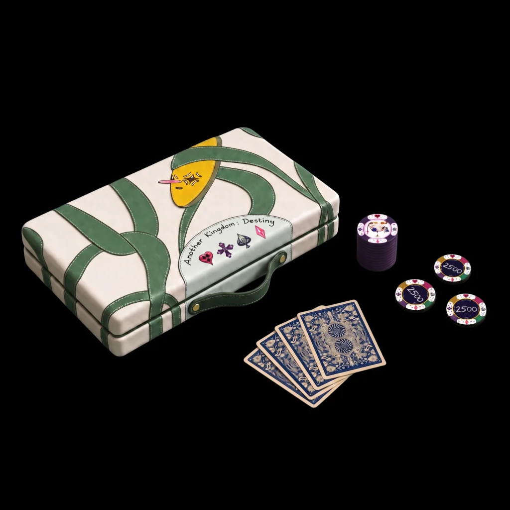 Another Kingdom: Destiny Poker Set by Taras Zheltyshev, Yoomoota Art Universe