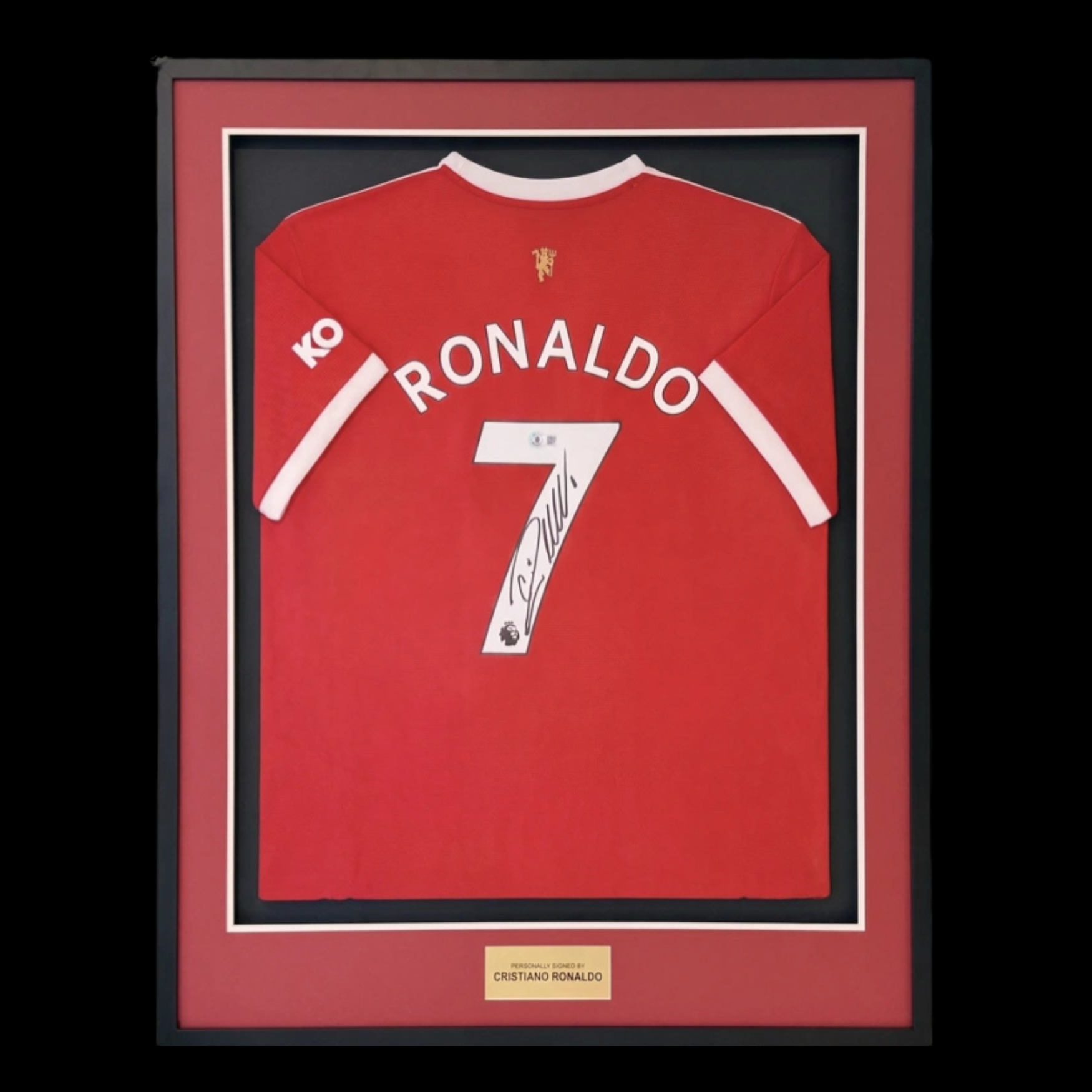 Cristiano Ronaldo（C 朗拿度）親筆簽名曼聯球衣 - 預覽圖片 1123
