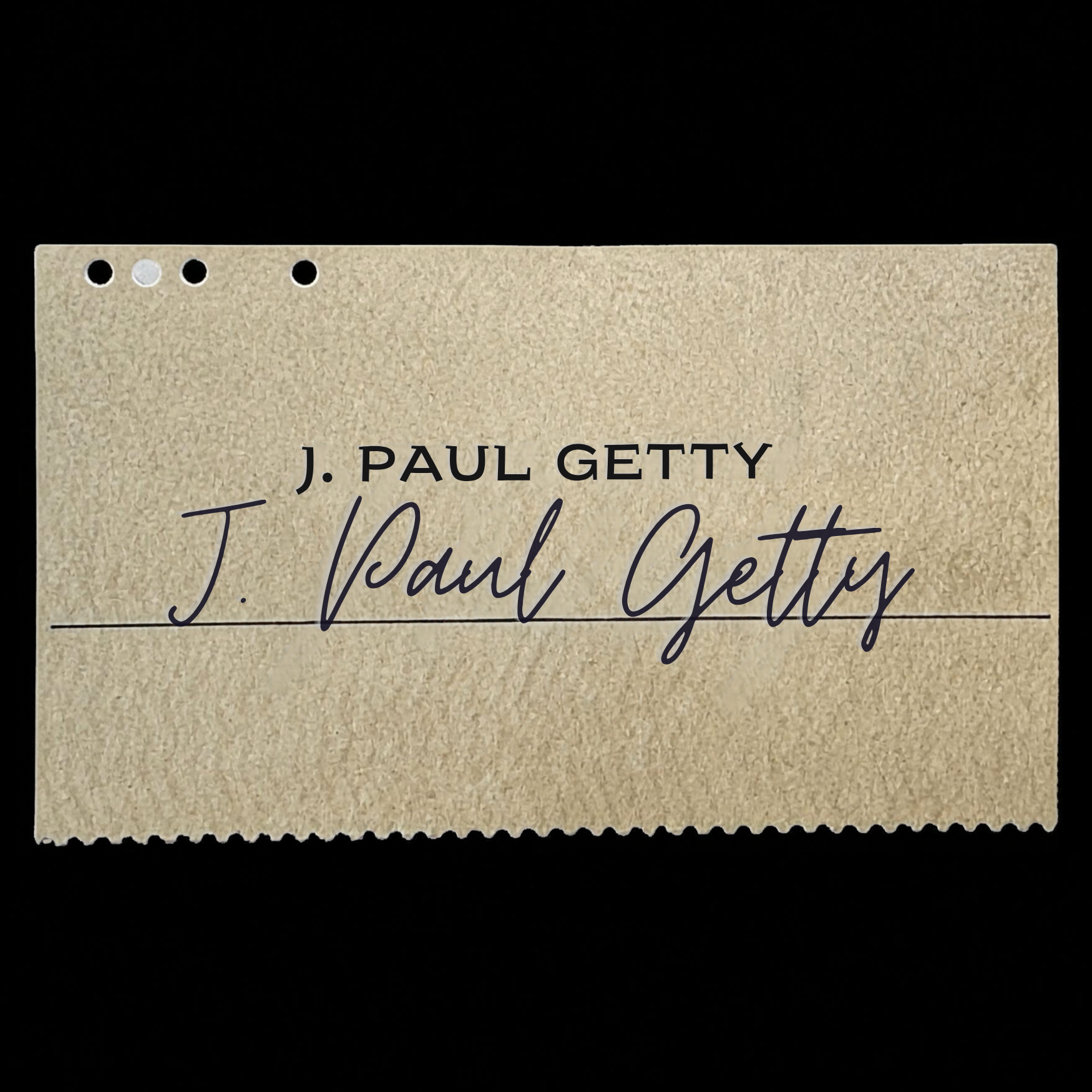 J. Paul Getty Signed Bank Cheque, 1928 - preview photo 1123