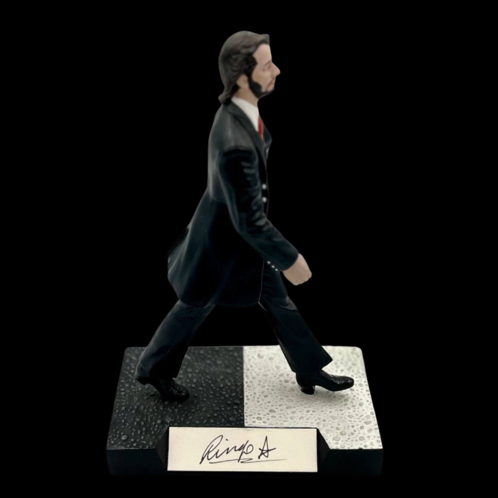 Ringo Starr（林哥·史達，披頭四）限量版親筆簽名瓷器收藏人偶 - 預覽圖片 1123