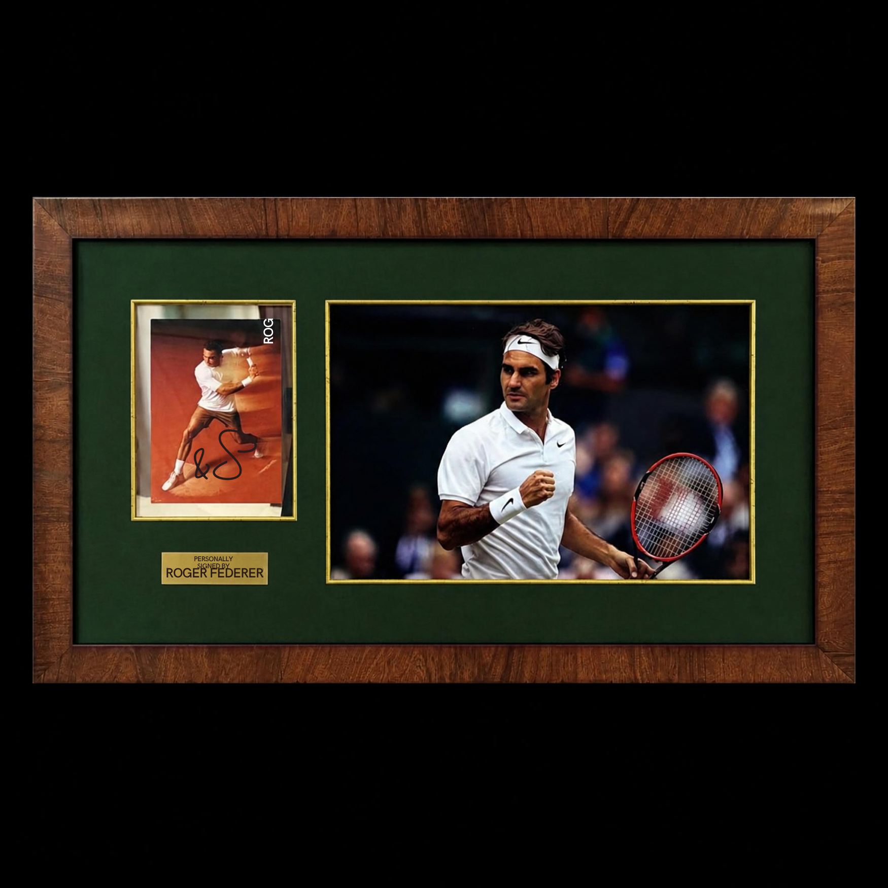 Roger Federer Signed Photo