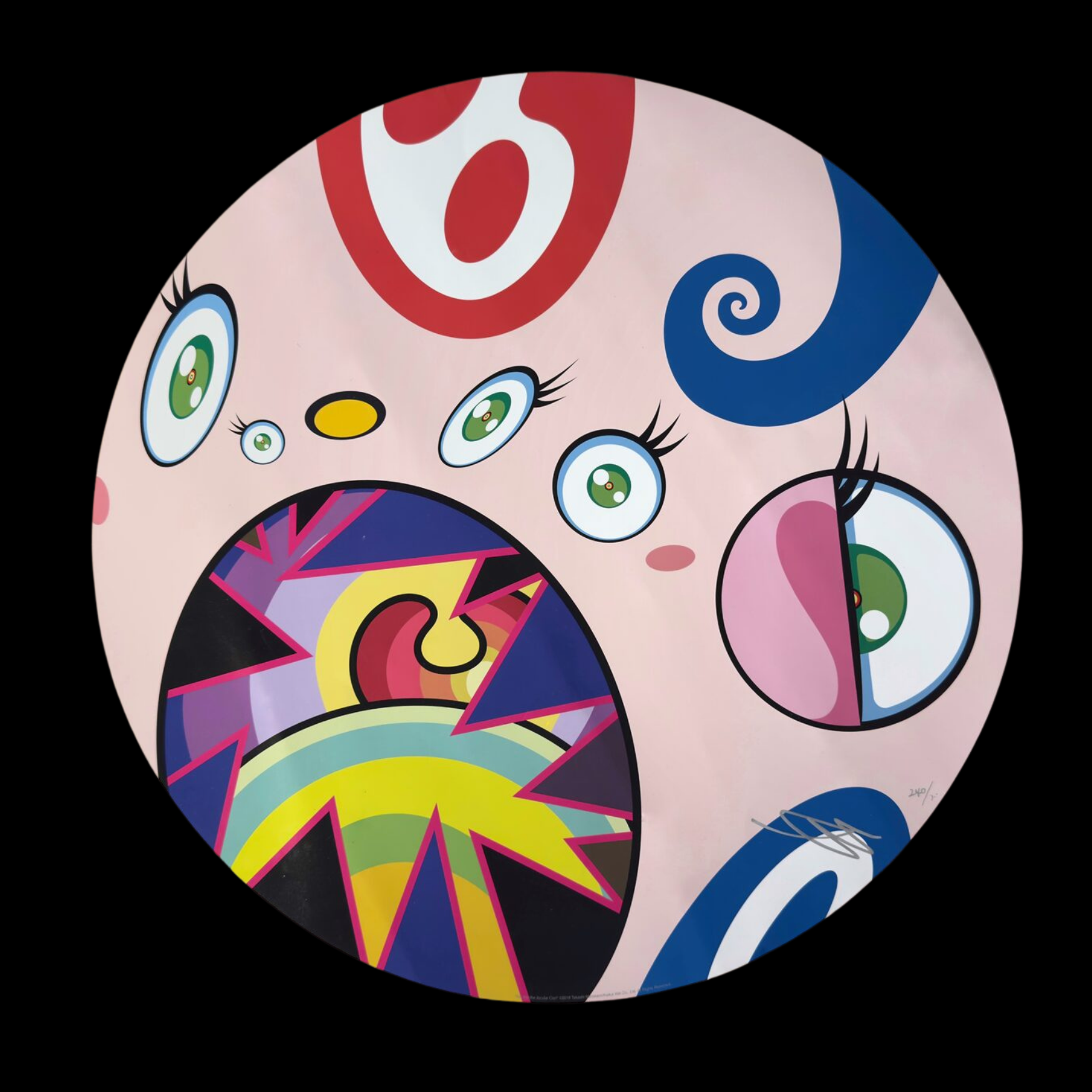 Takashi Murakami（村上隆）《We Are the Jocular Clan (3)》限量版親筆簽名版畫，2018 年 - 預覽圖片 1123