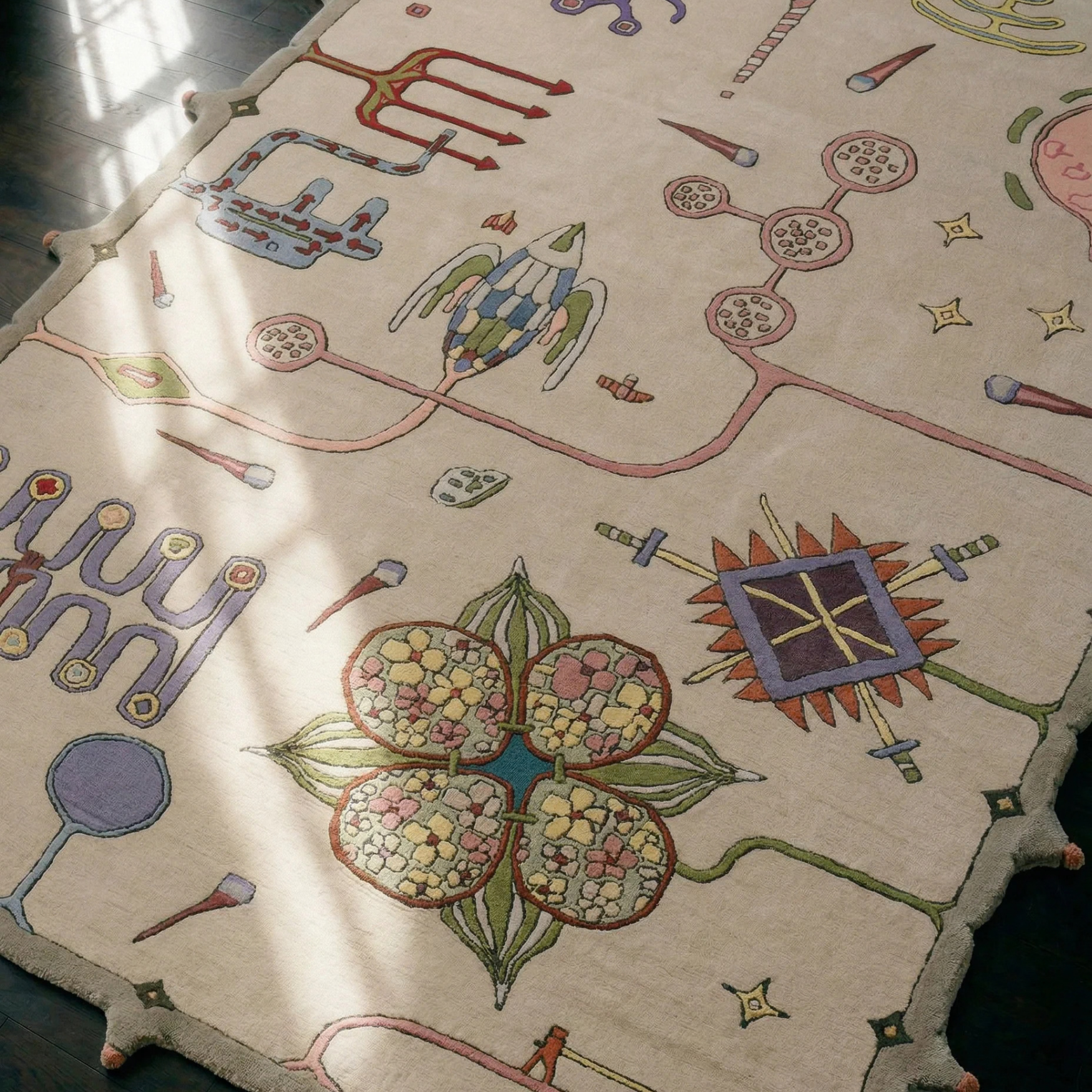 World Map (YRM) Rug by Taras Yoom, Yoomoota Art Universe - preview photo 1123