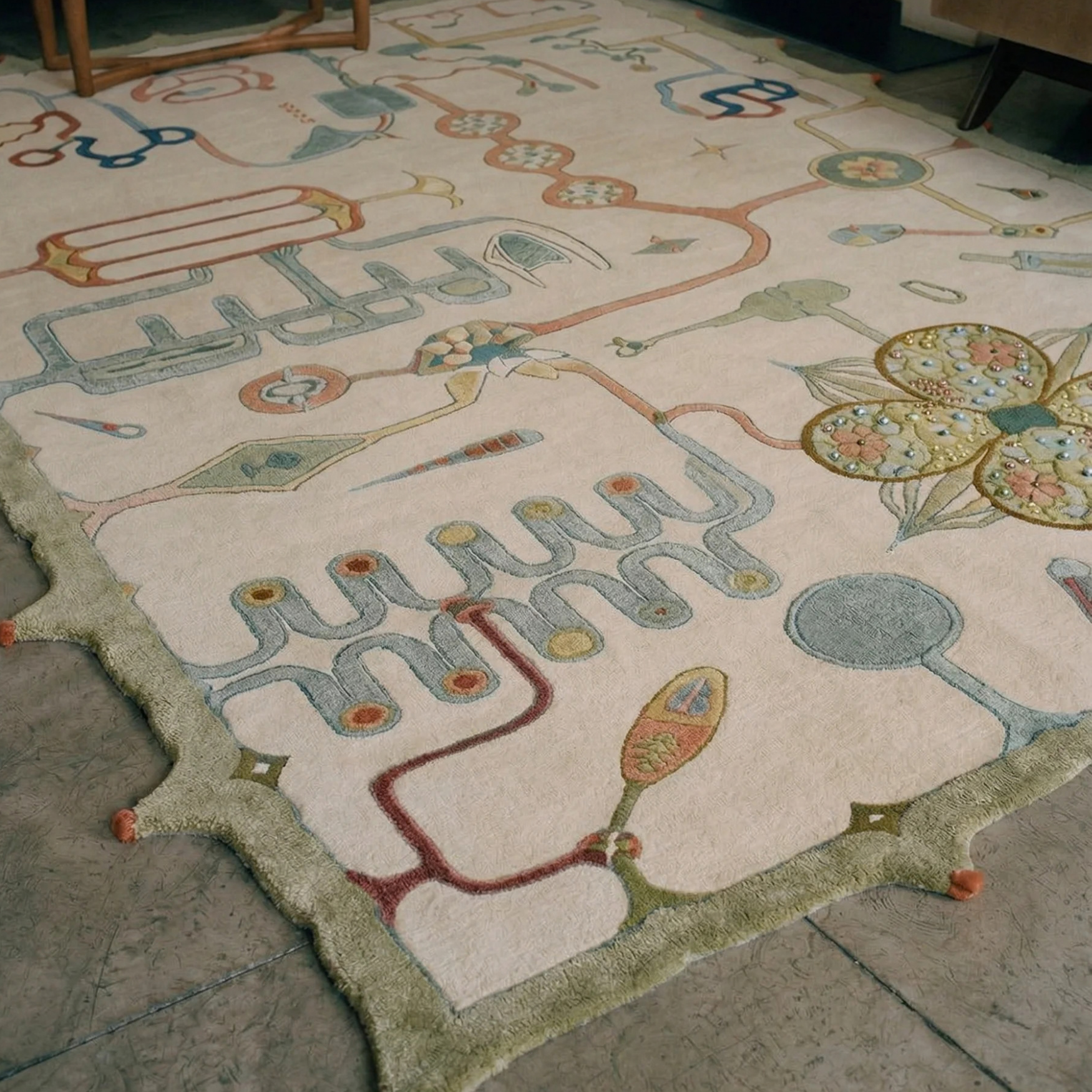 World Map (YRM) Rug by Taras Yoom, Yoomoota Art Universe - preview photo 2123
