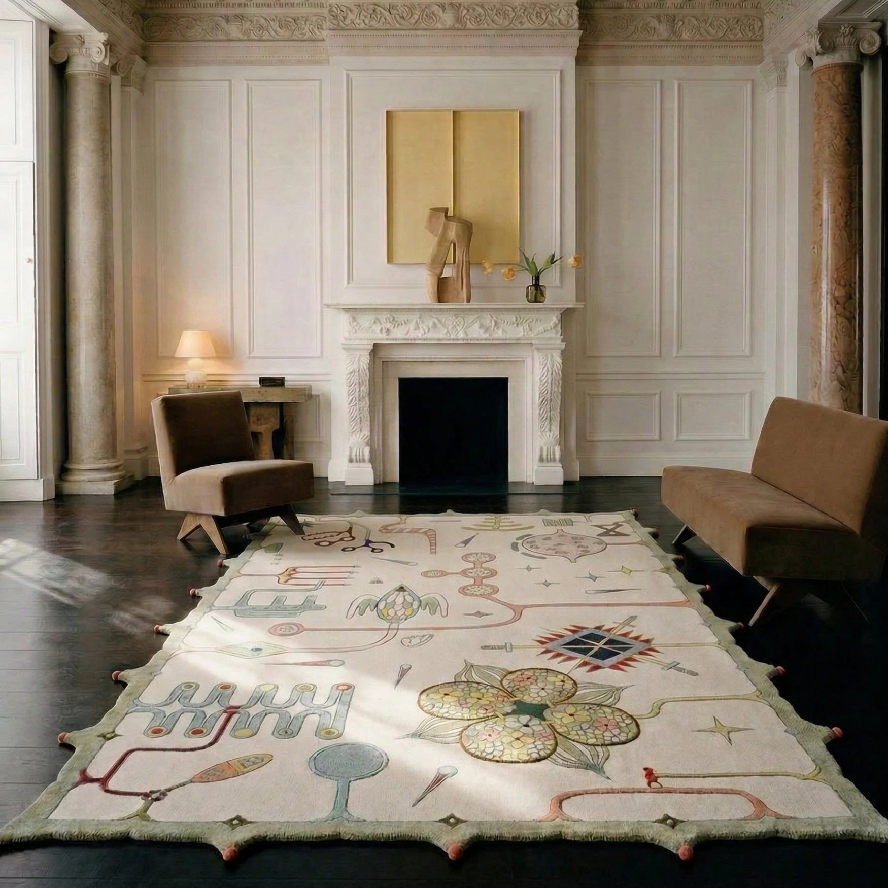 World Map (YRM) Rug by Taras Yoom, Yoomoota Art Universe - preview photo 3123